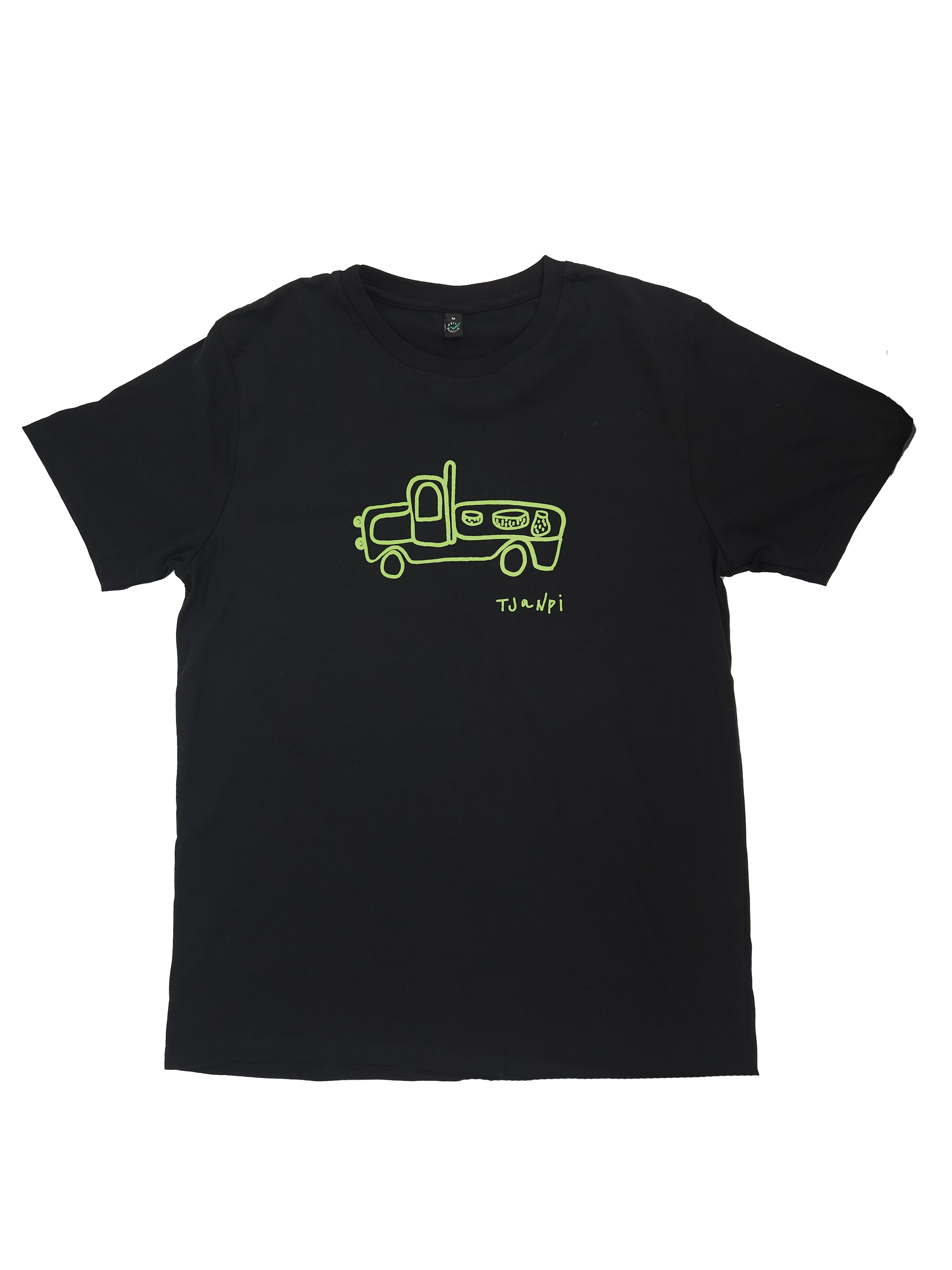 Adult tee - Mutuka Green on Black
