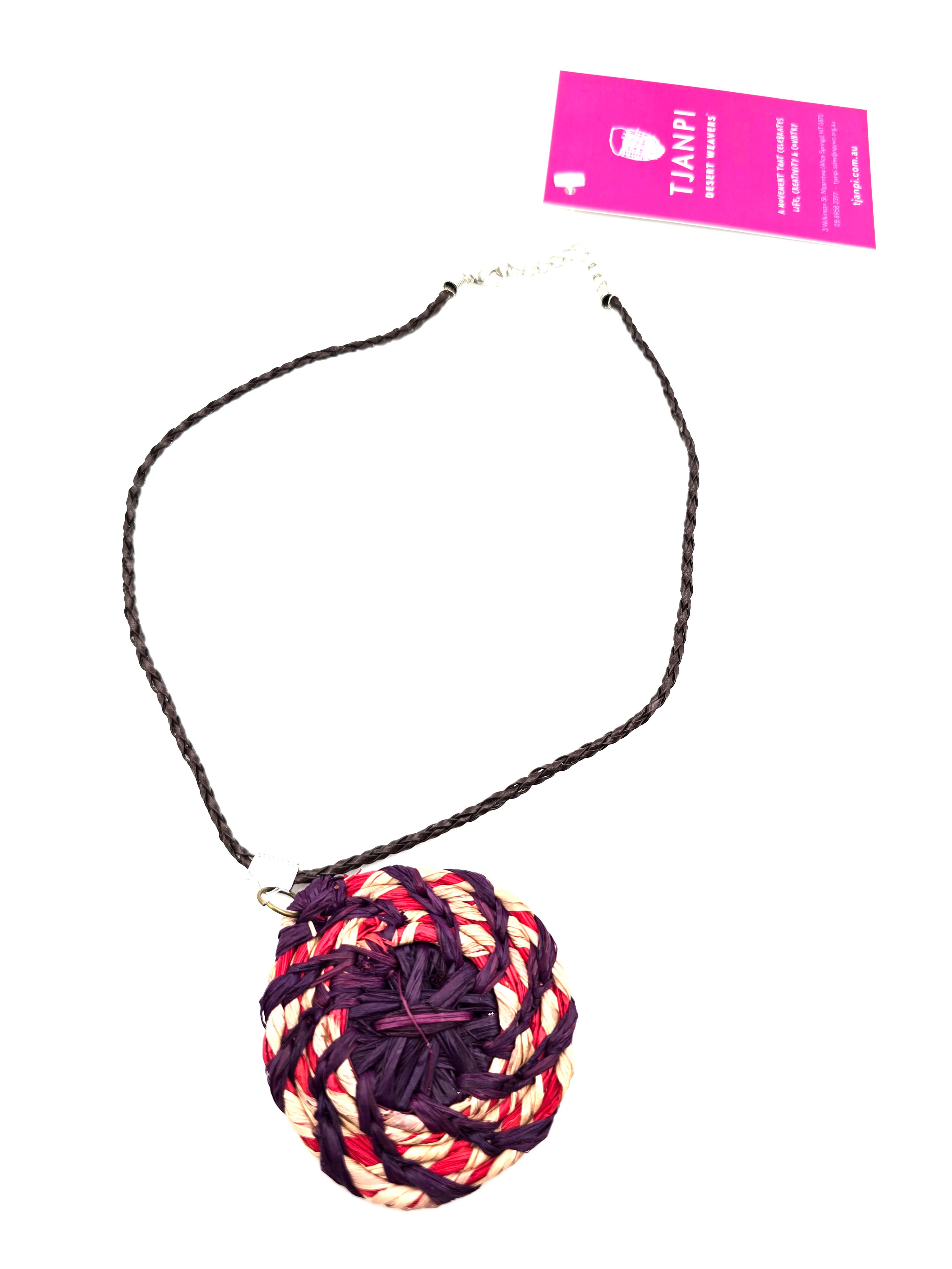 Raffia Necklace