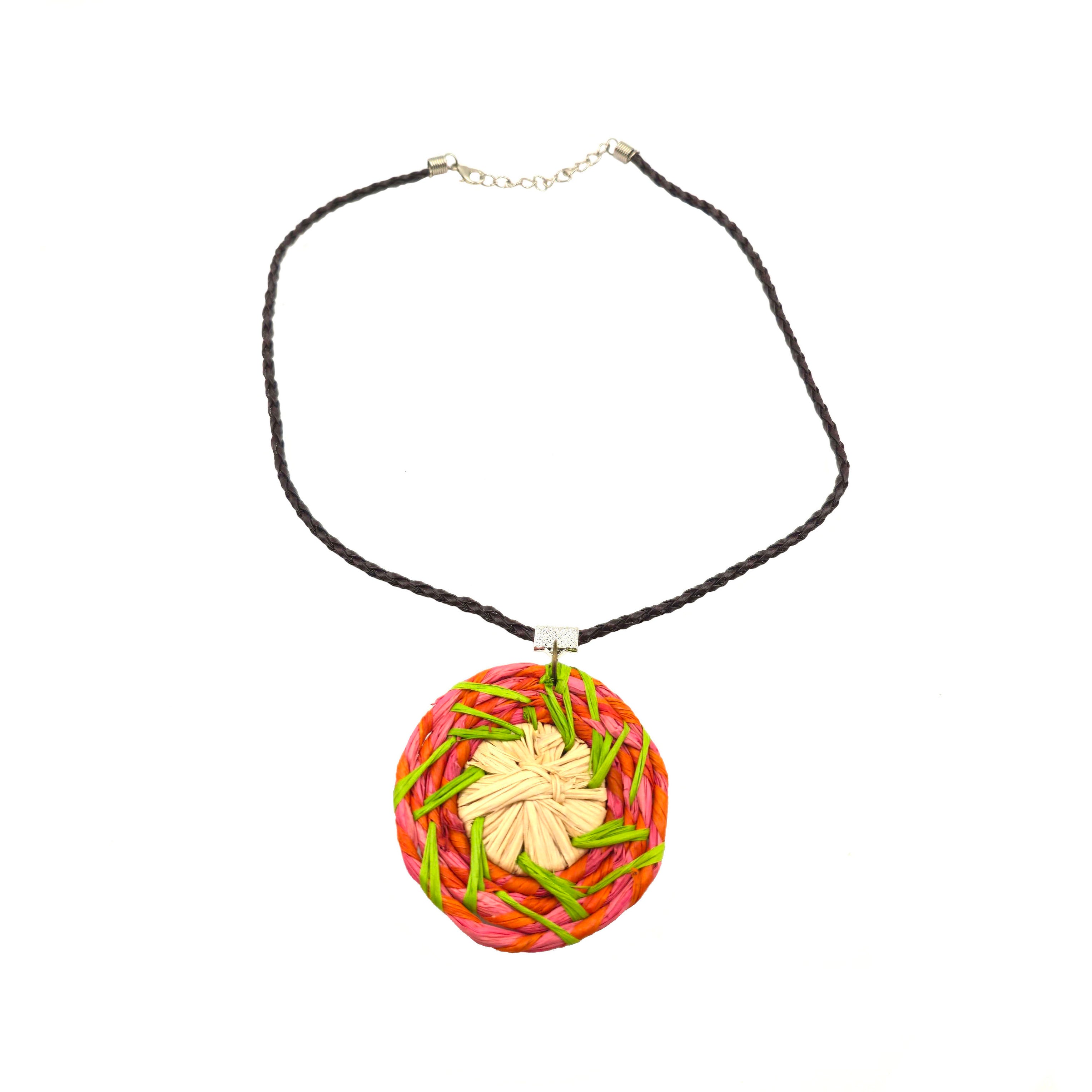 Raffia Necklace