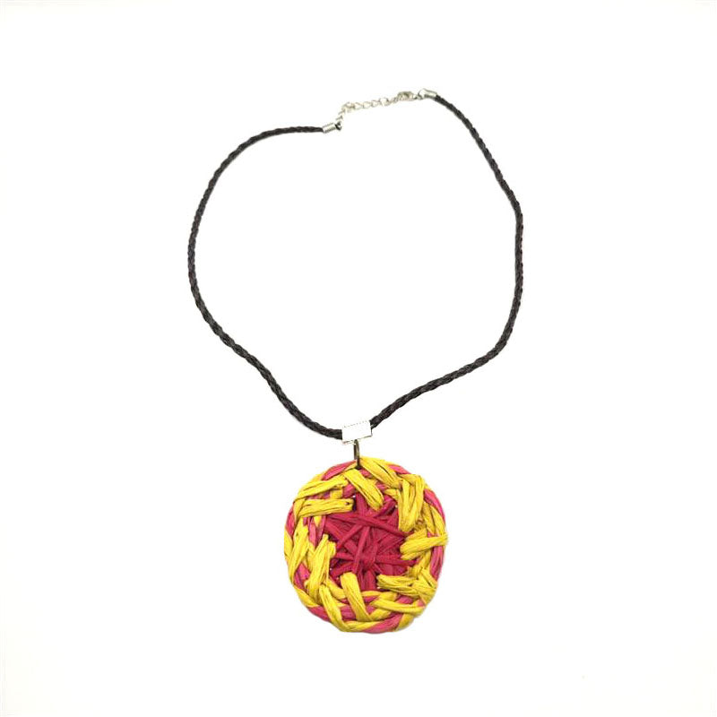 Raffia Necklace