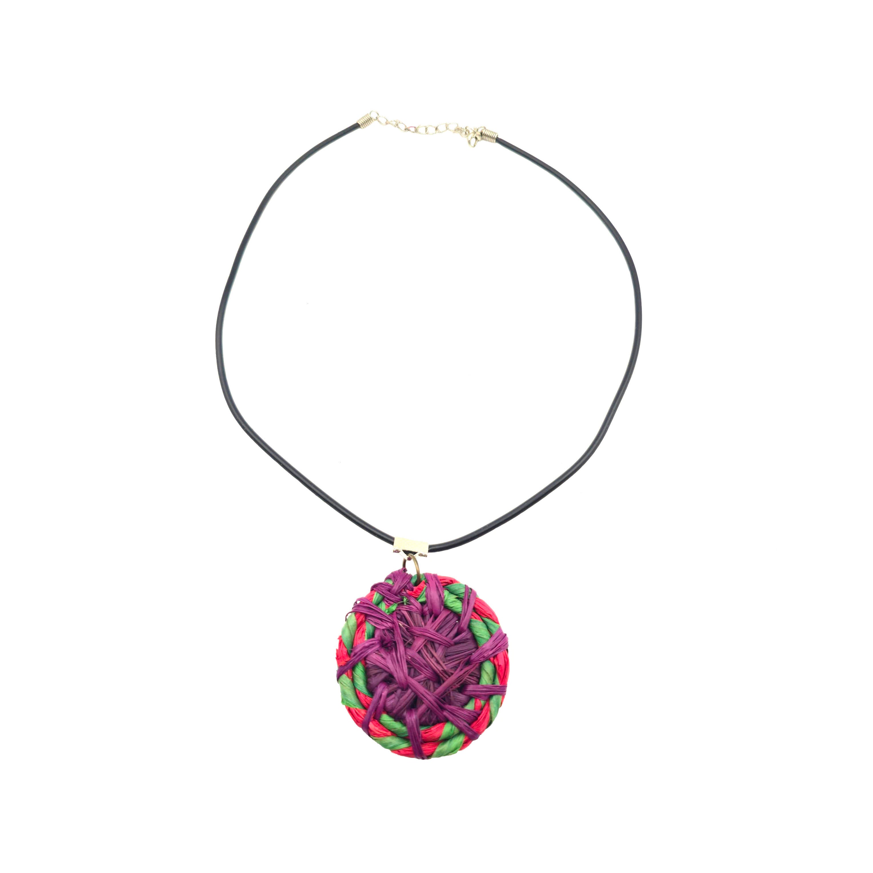 Raffia Necklace