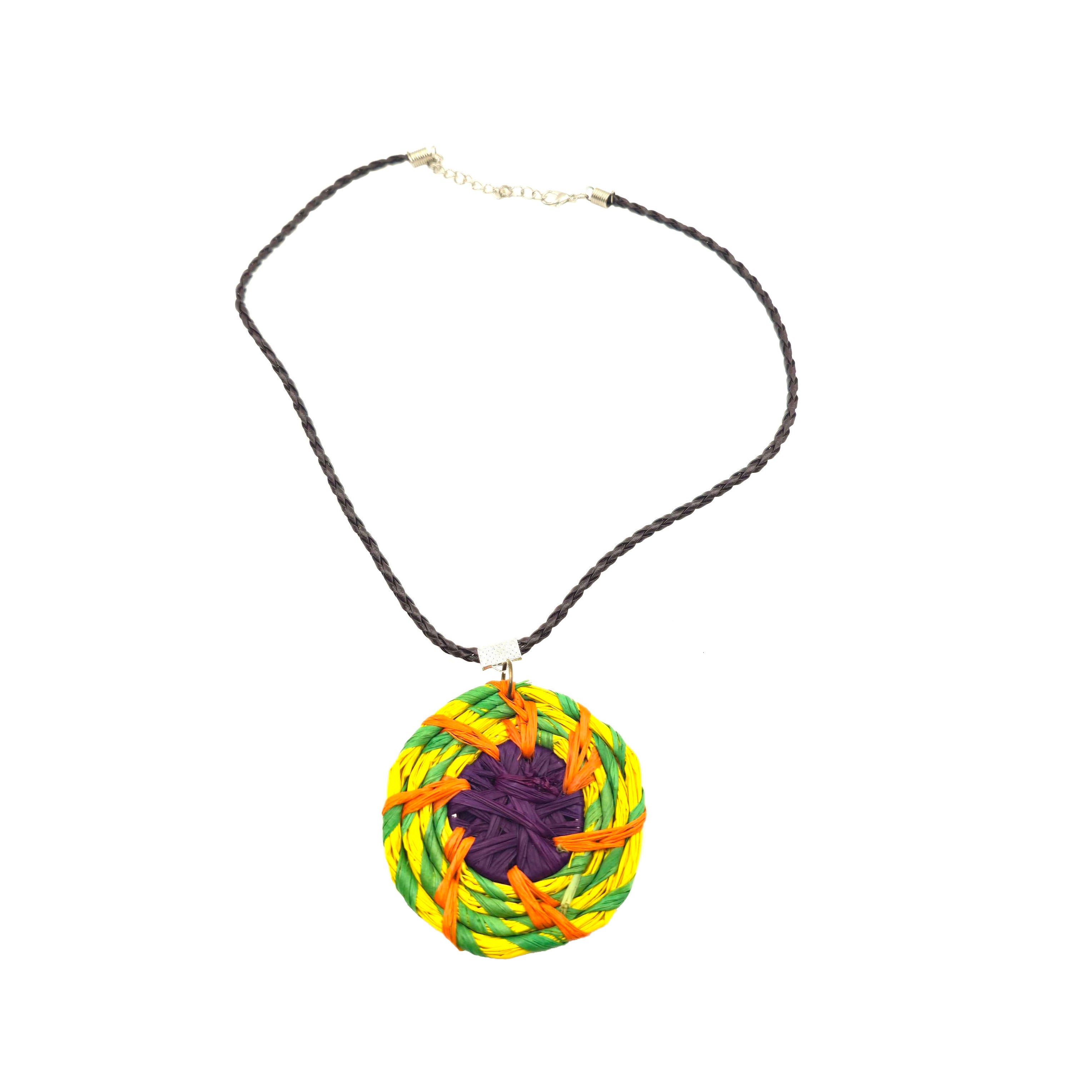 Raffia Necklace