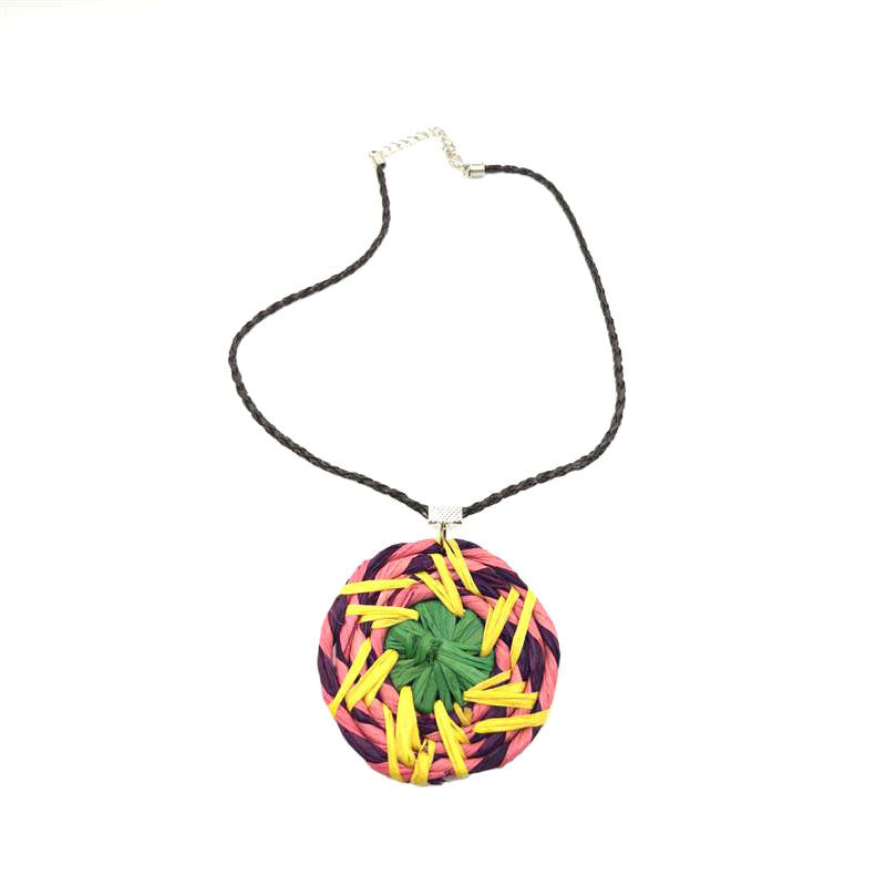 Raffia Necklace