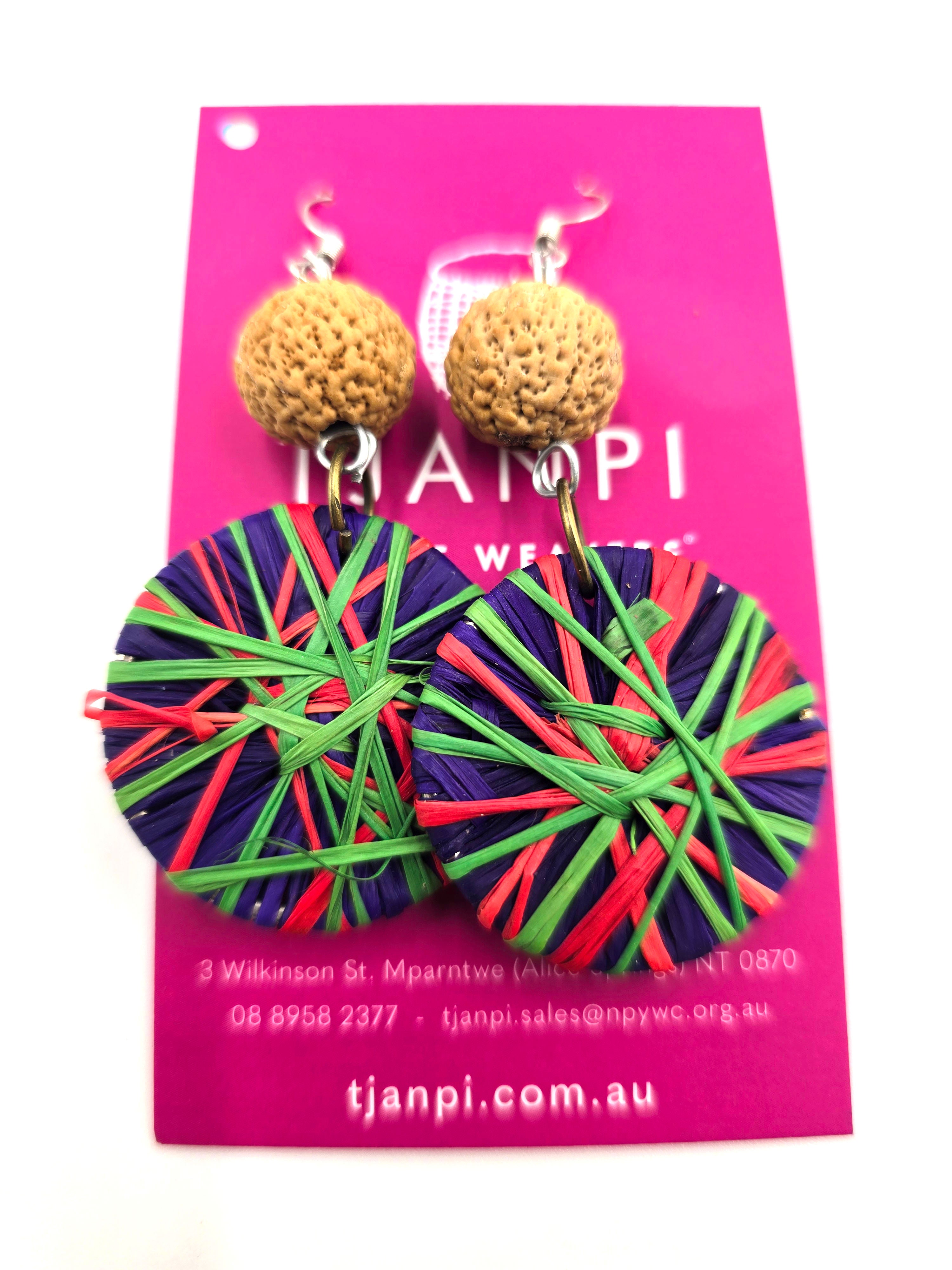 Raffia Earrings