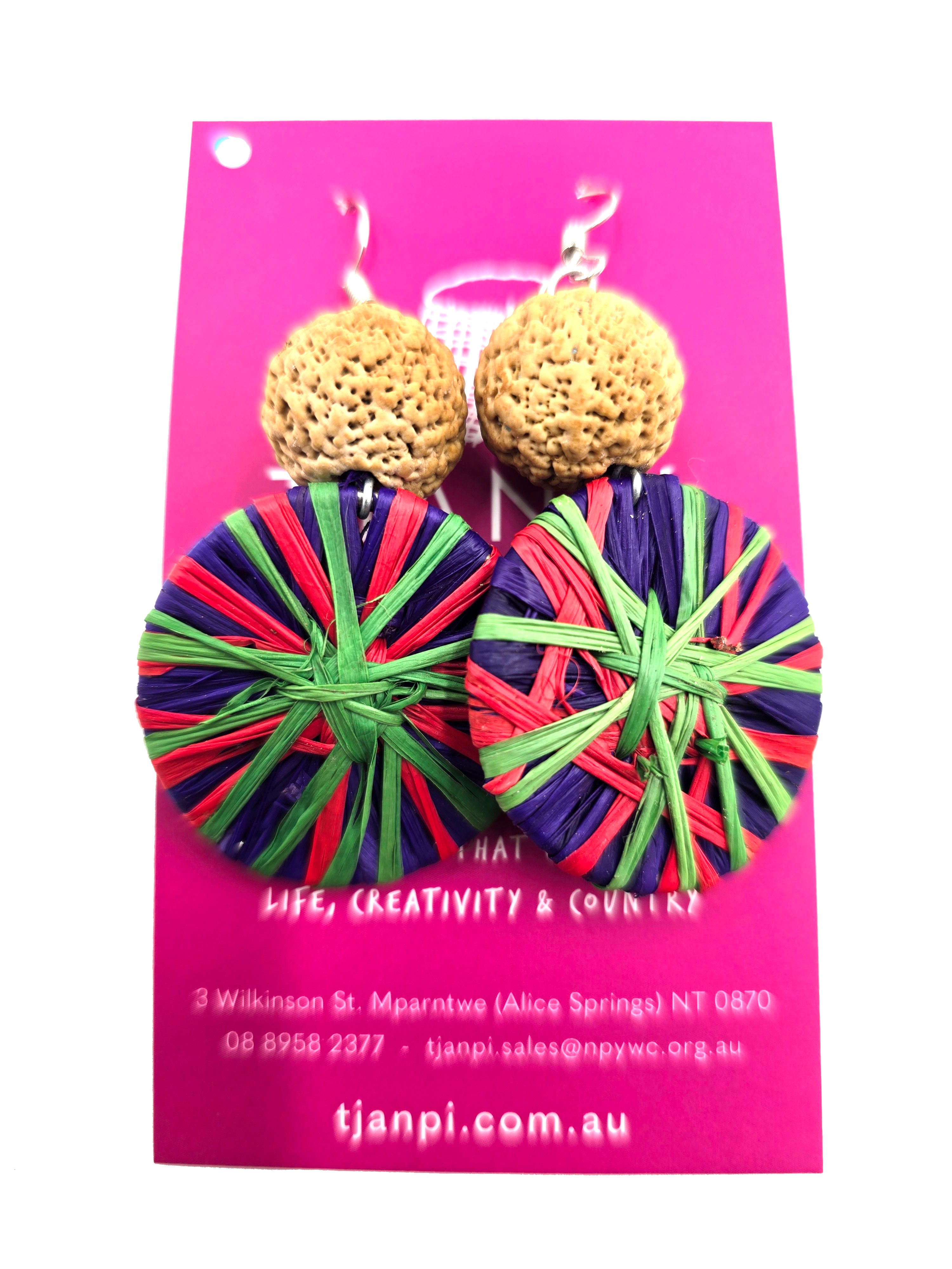 Raffia Earrings