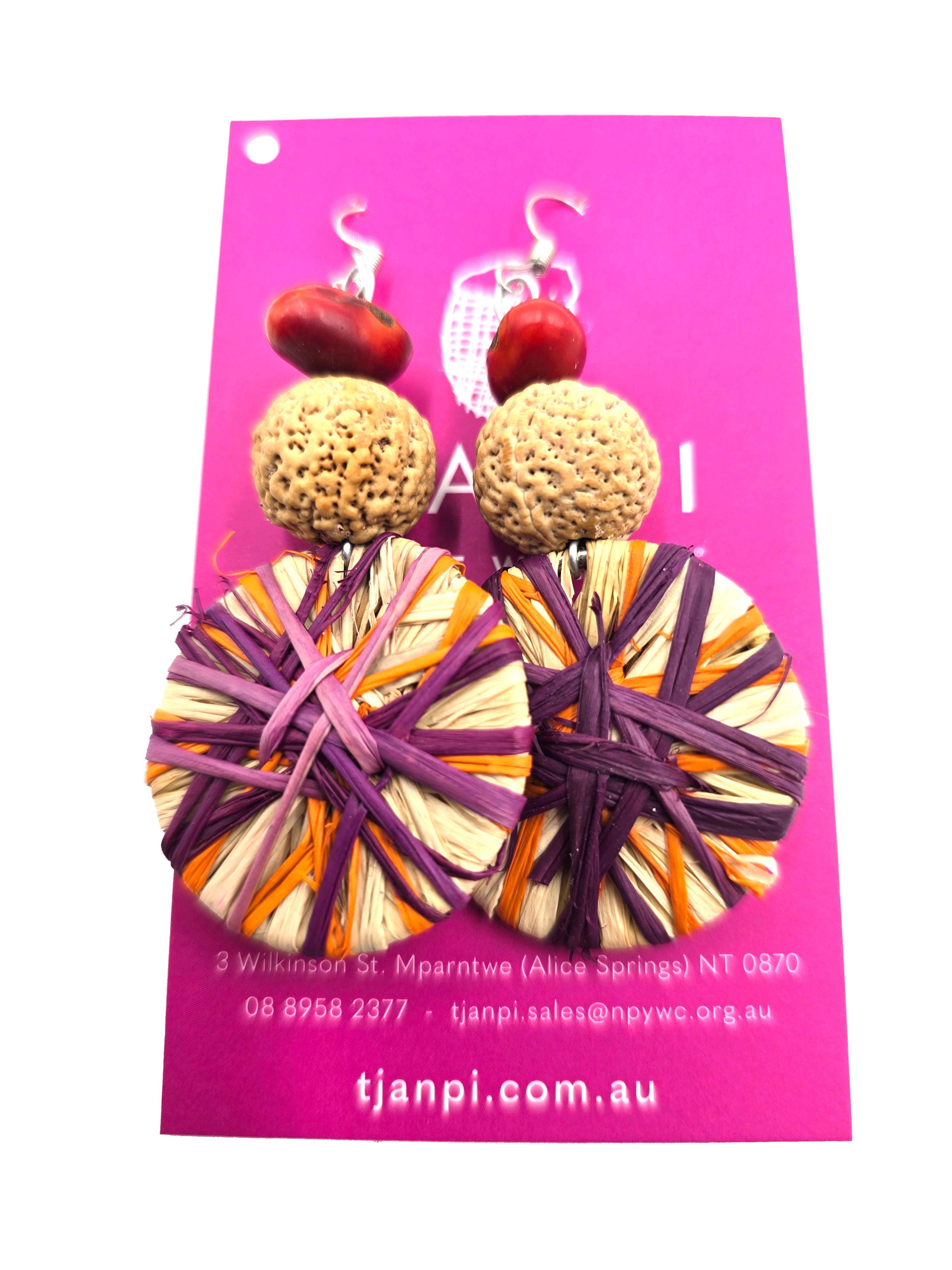 Raffia Earrings