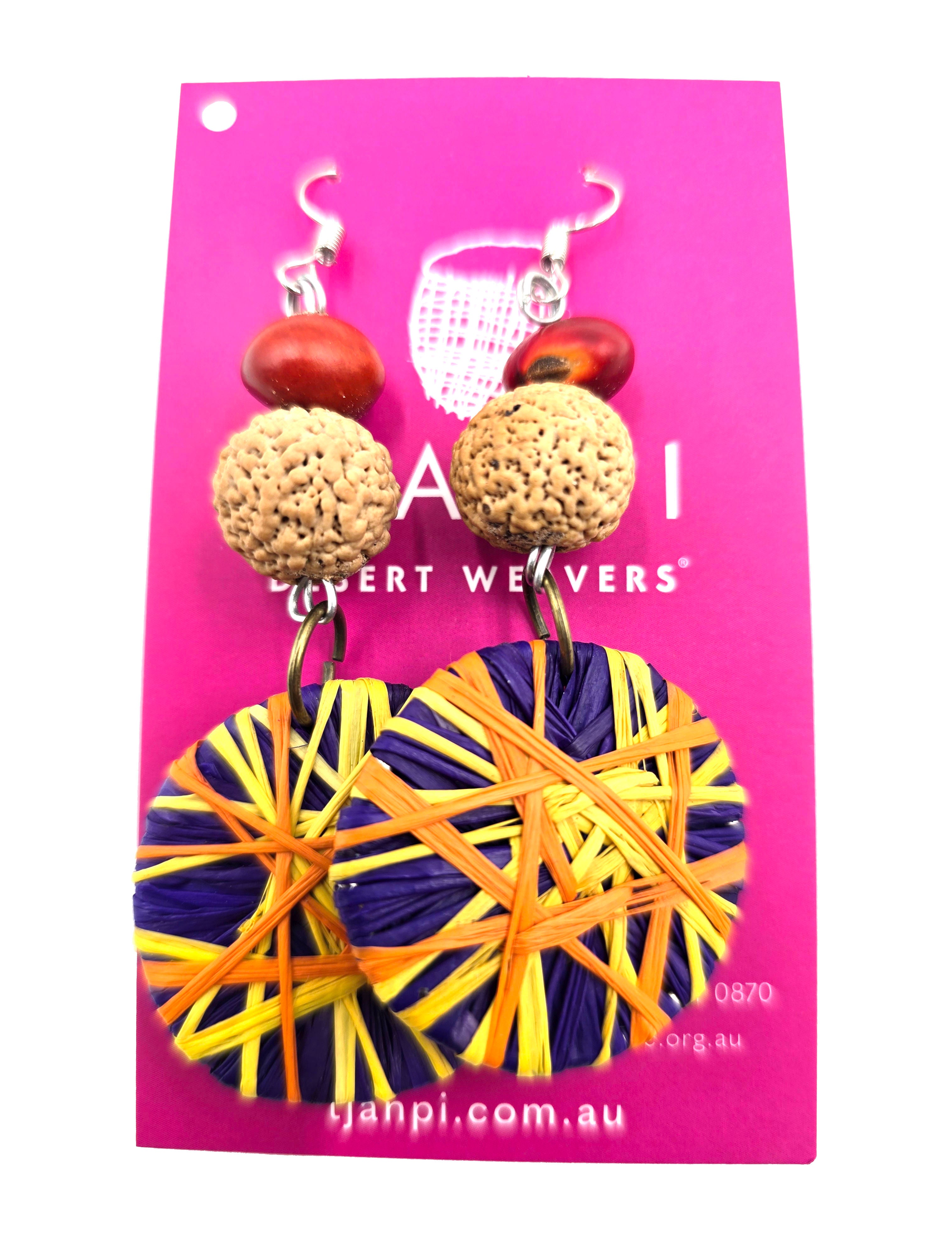 Raffia Earrings