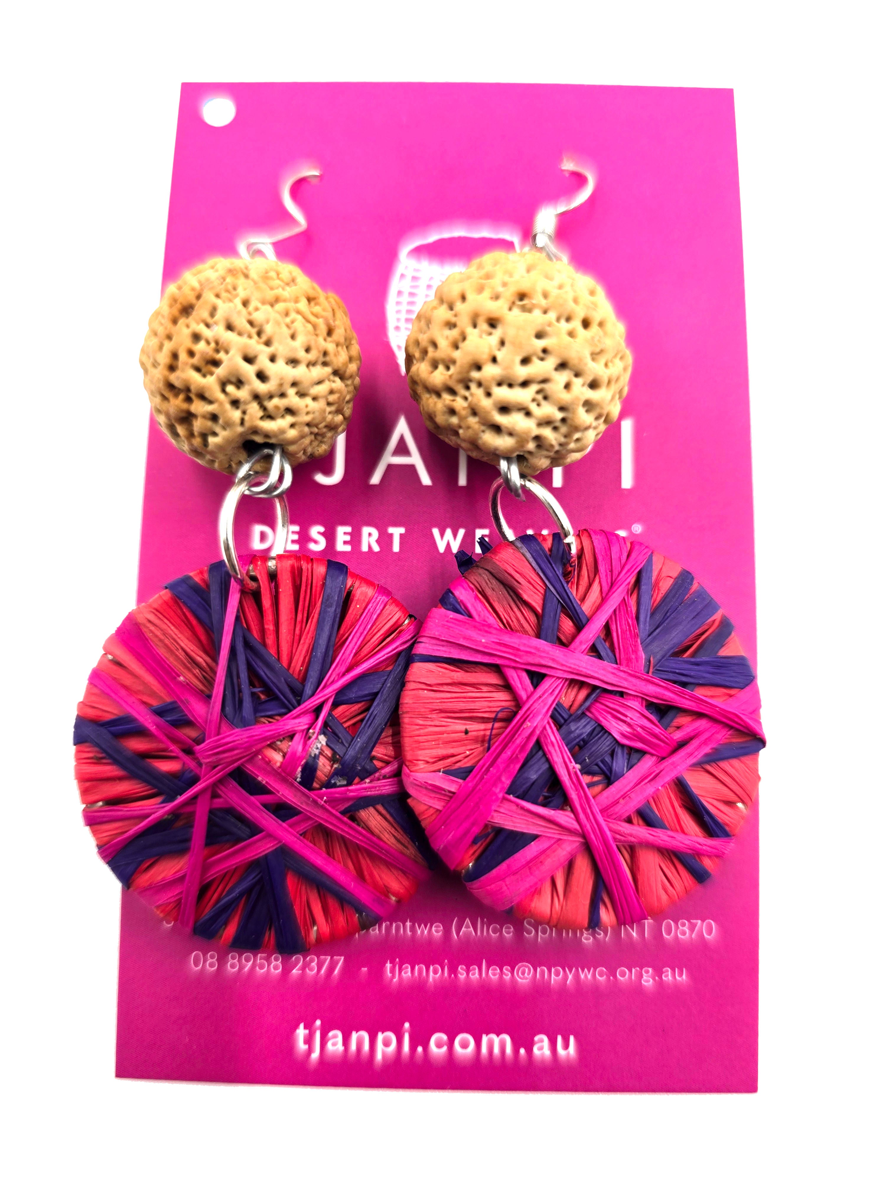 Raffia Earrings