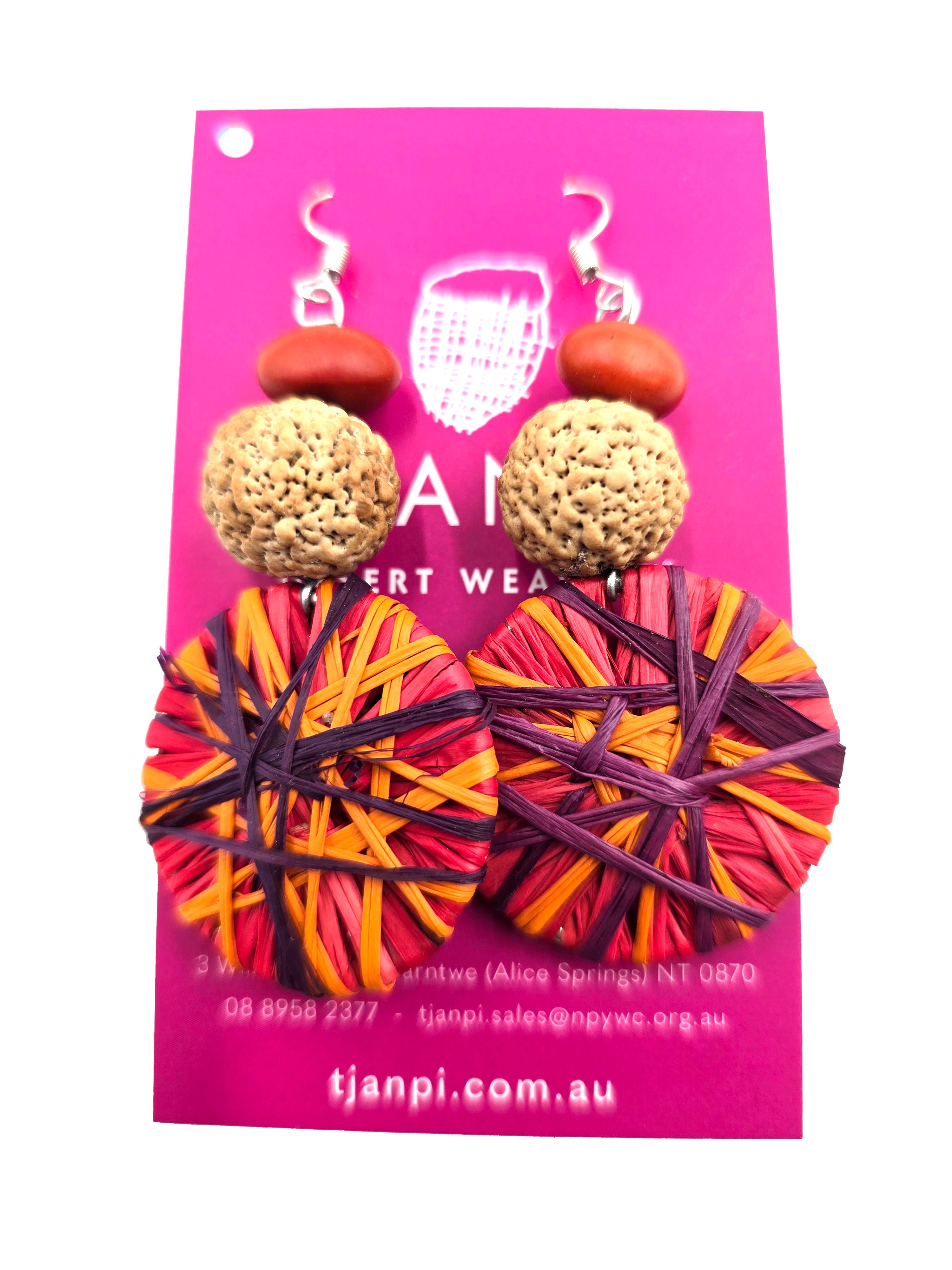 Raffia Earrings