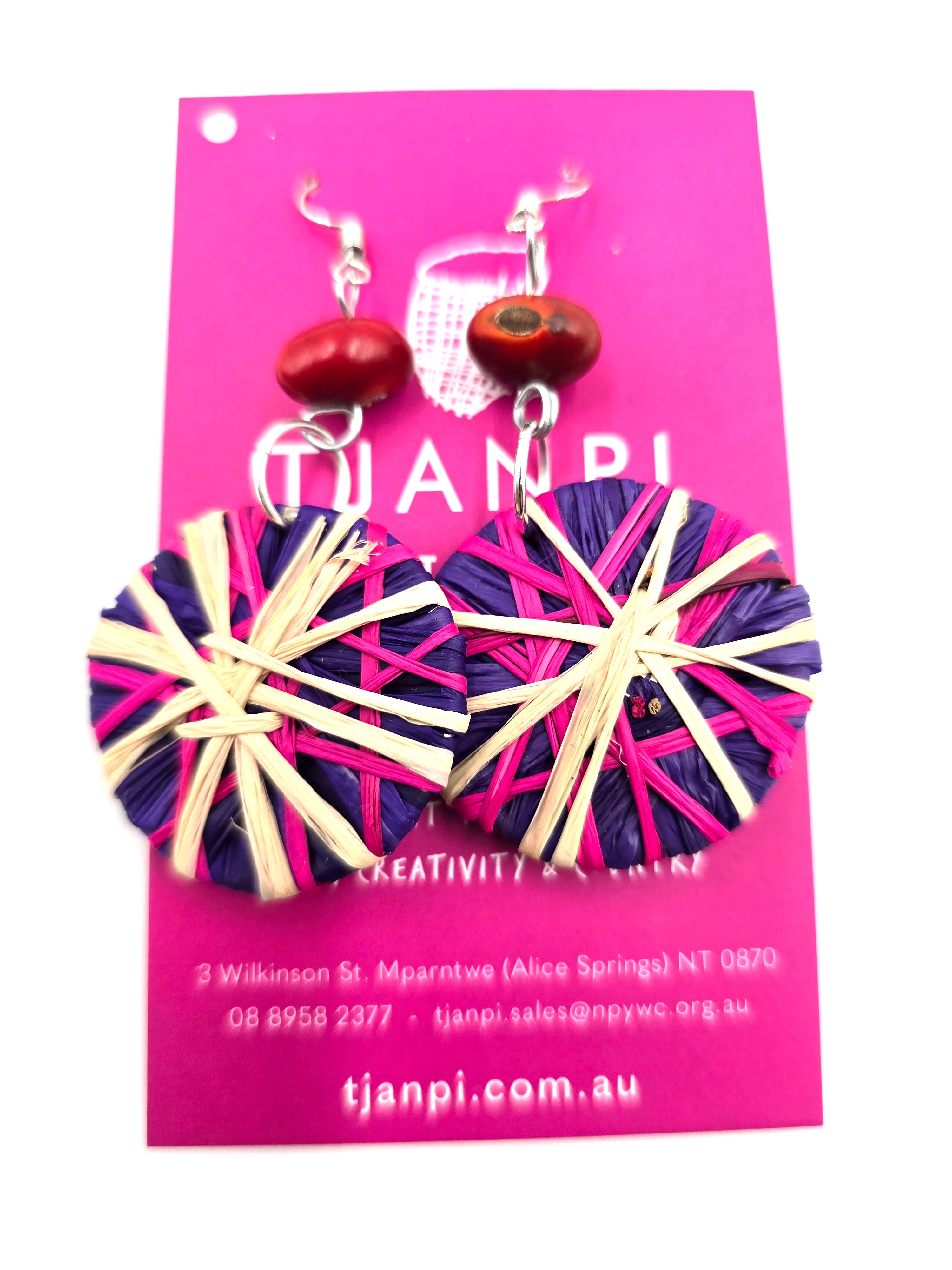 Raffia Earrings