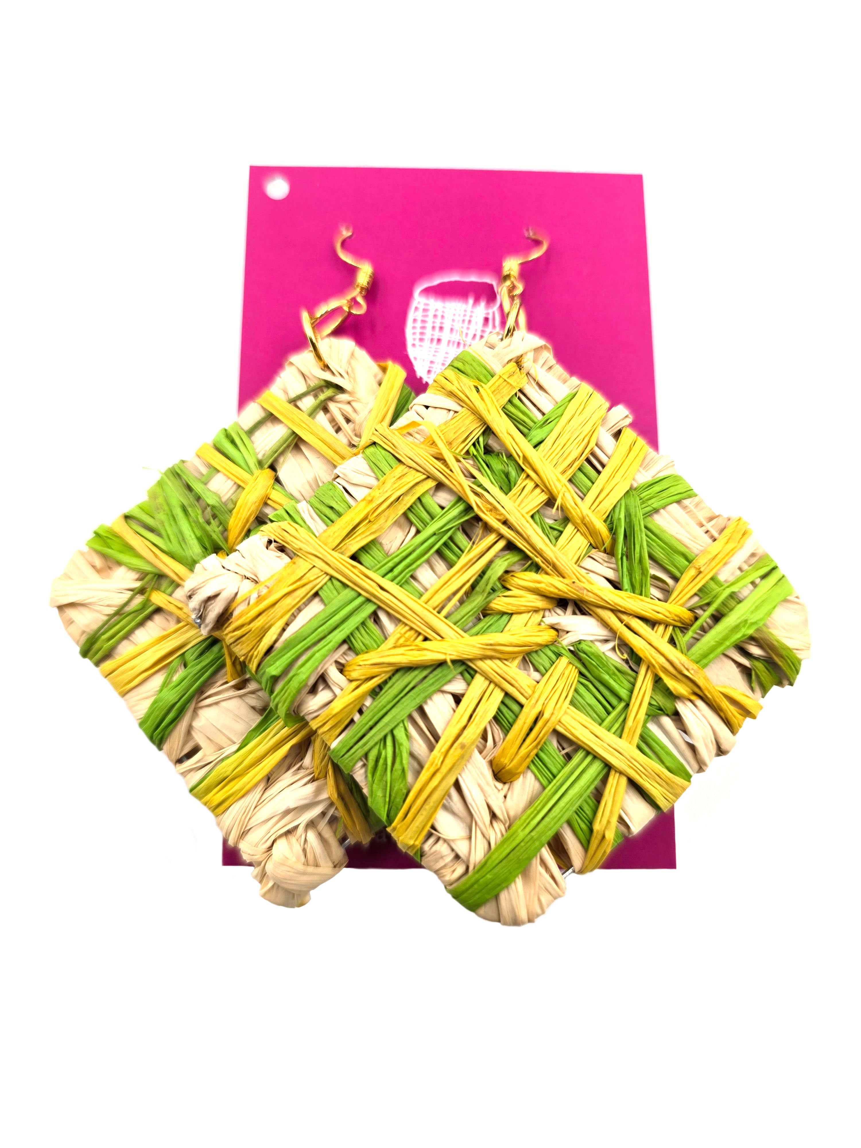 Raffia Earrings