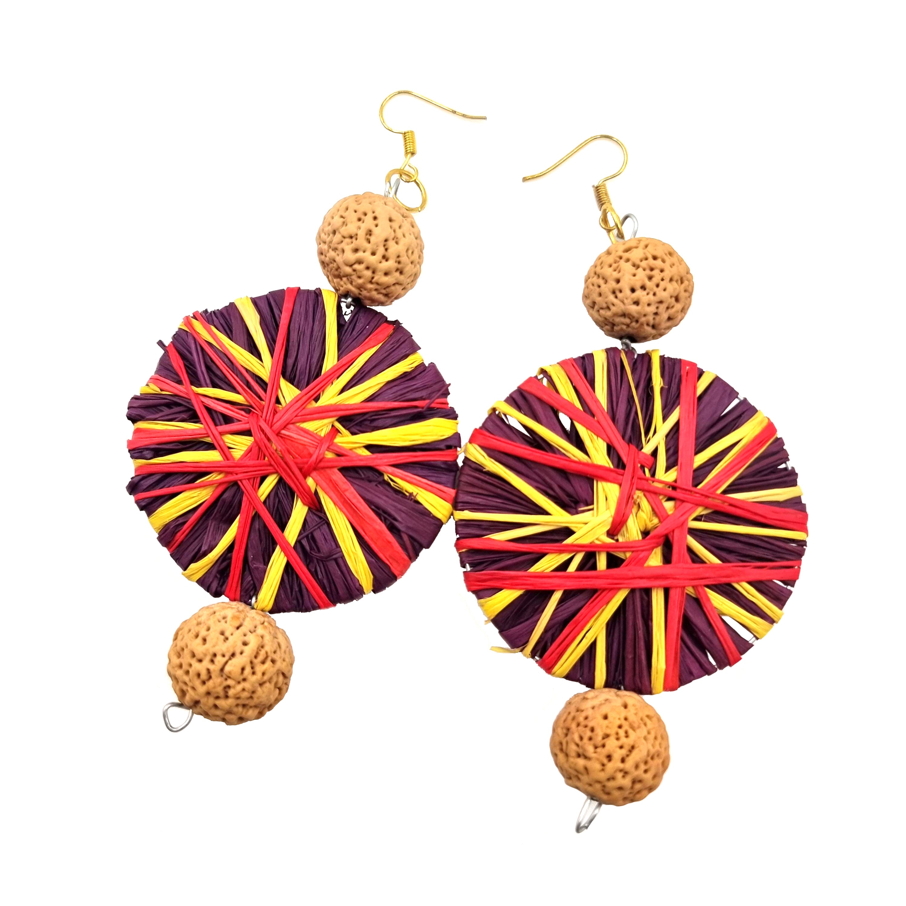 Raffia Earrings