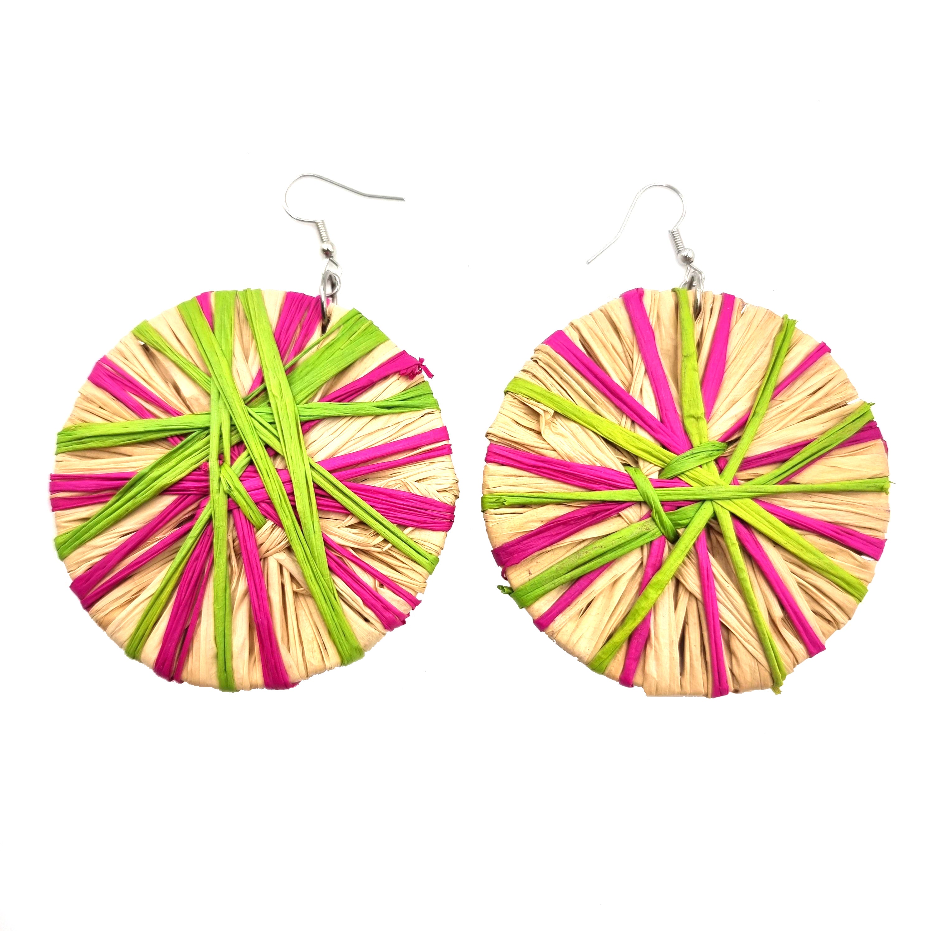 Raffia Earrings