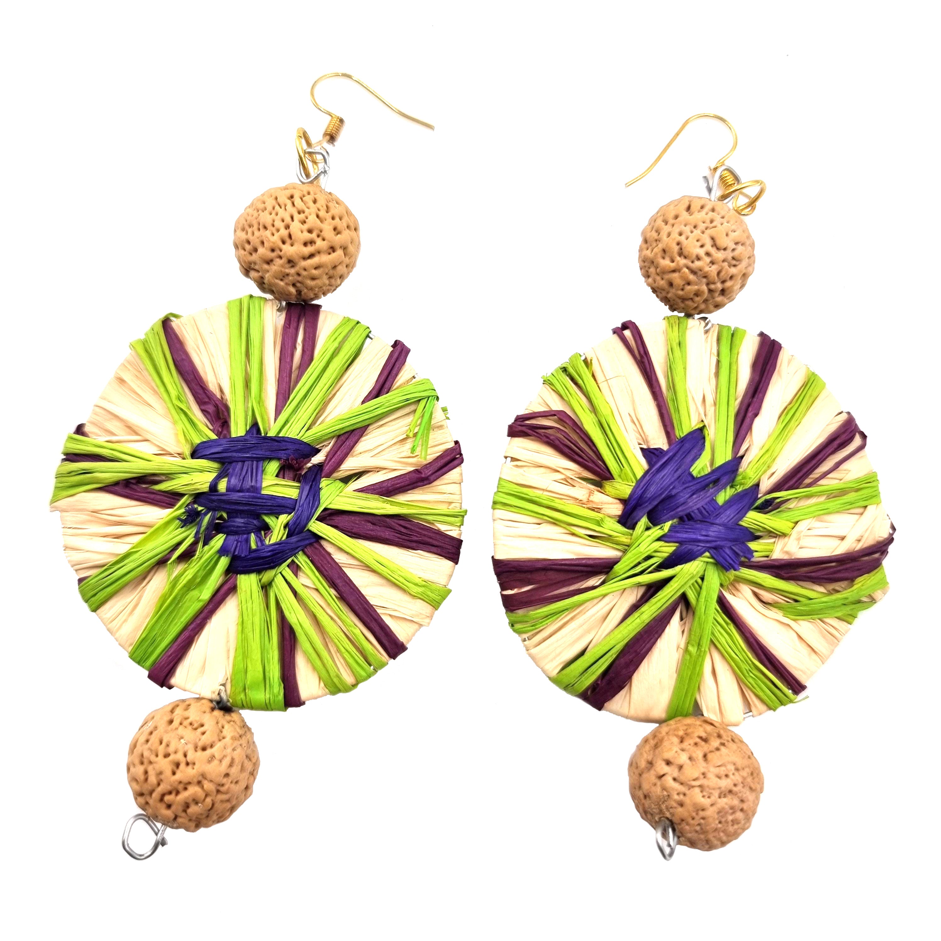 Raffia Earrings