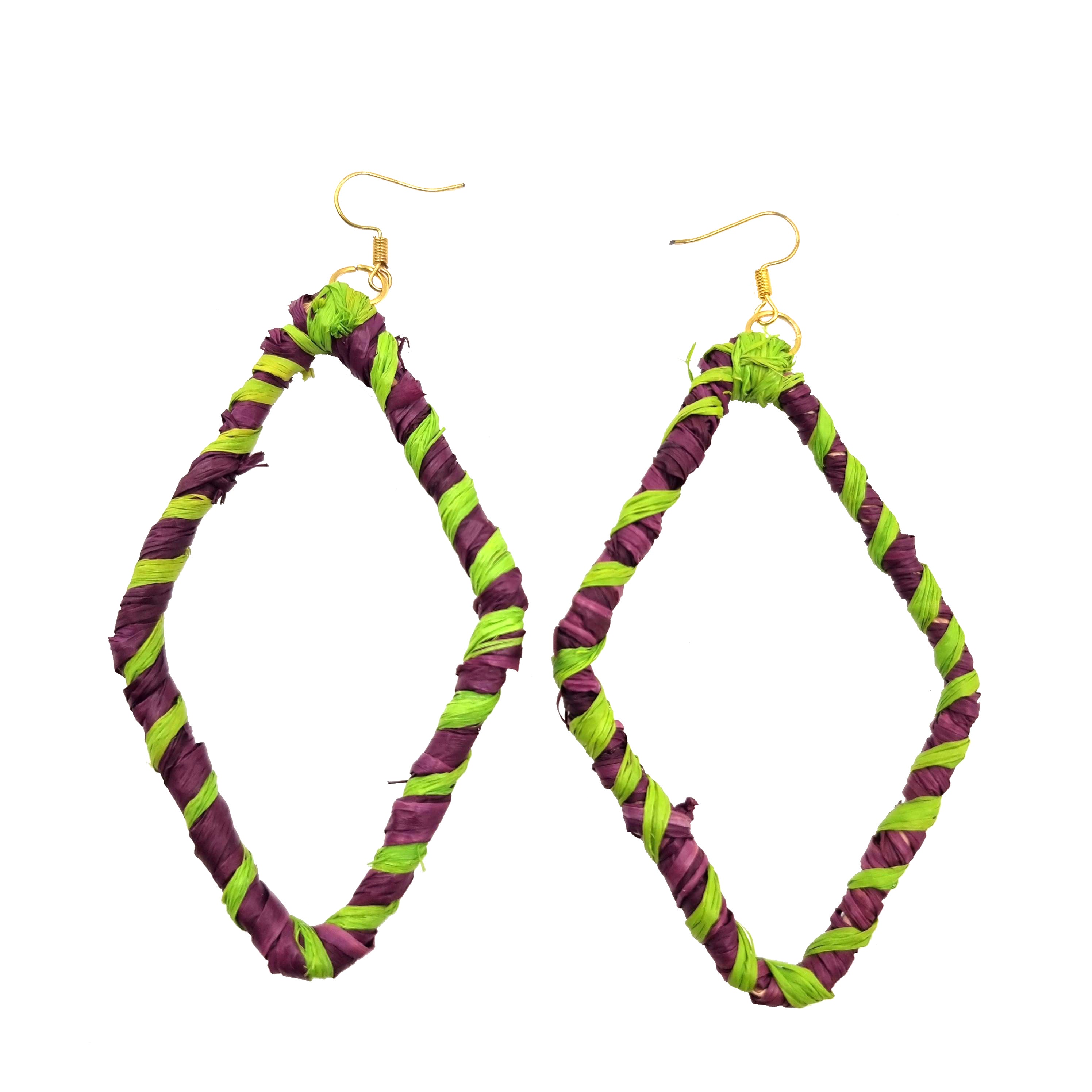 Raffia Earrings