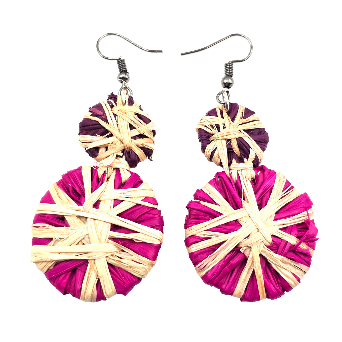 Raffia Earrings