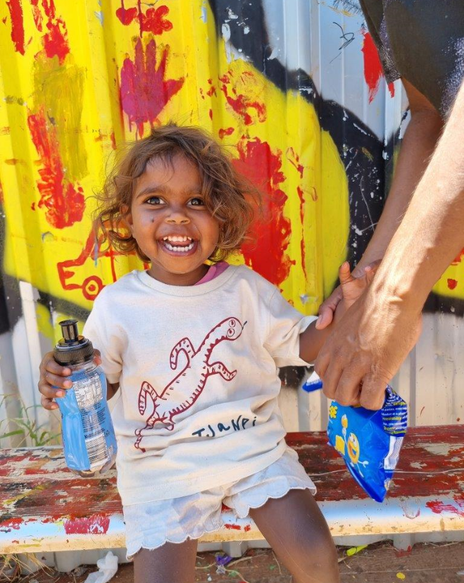 Kids Tee - Tinka on Bone