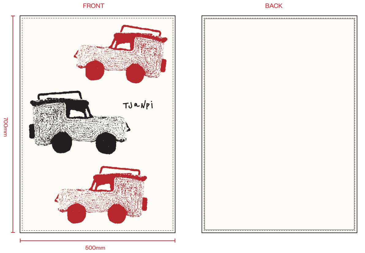 Come on Toyota! Tea Towel by Mrs Patterson