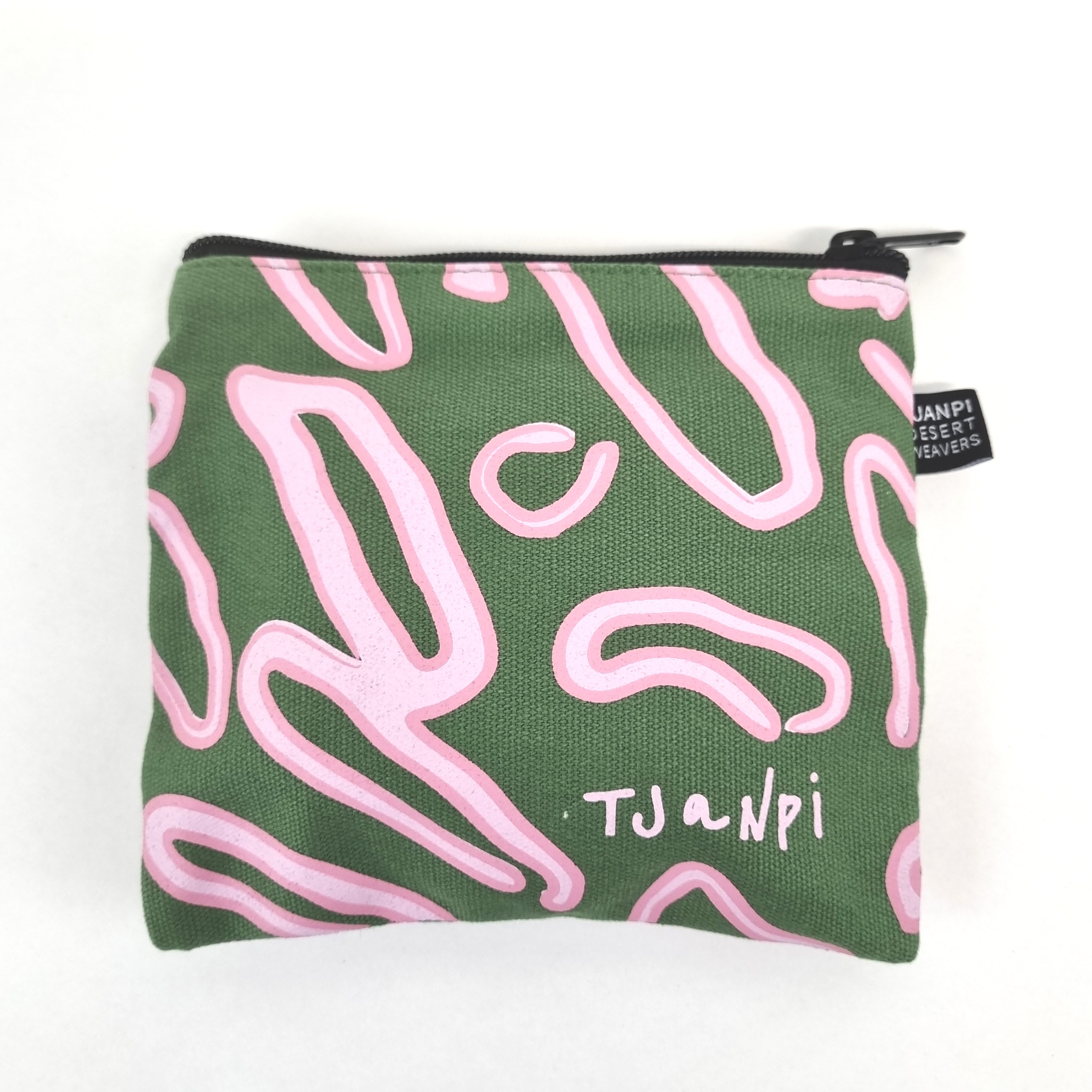 Zip Pouch by Margaret Smith in Faded Olive