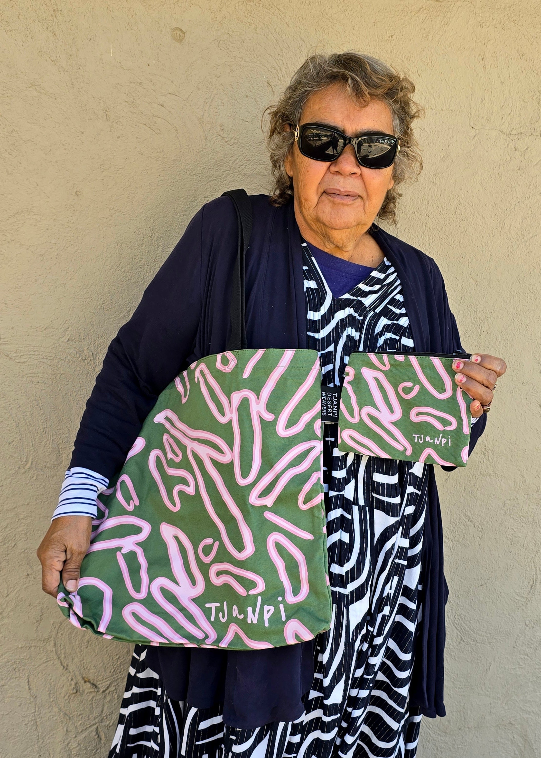 Tote Bag by Margaret Smith in Faded Olive