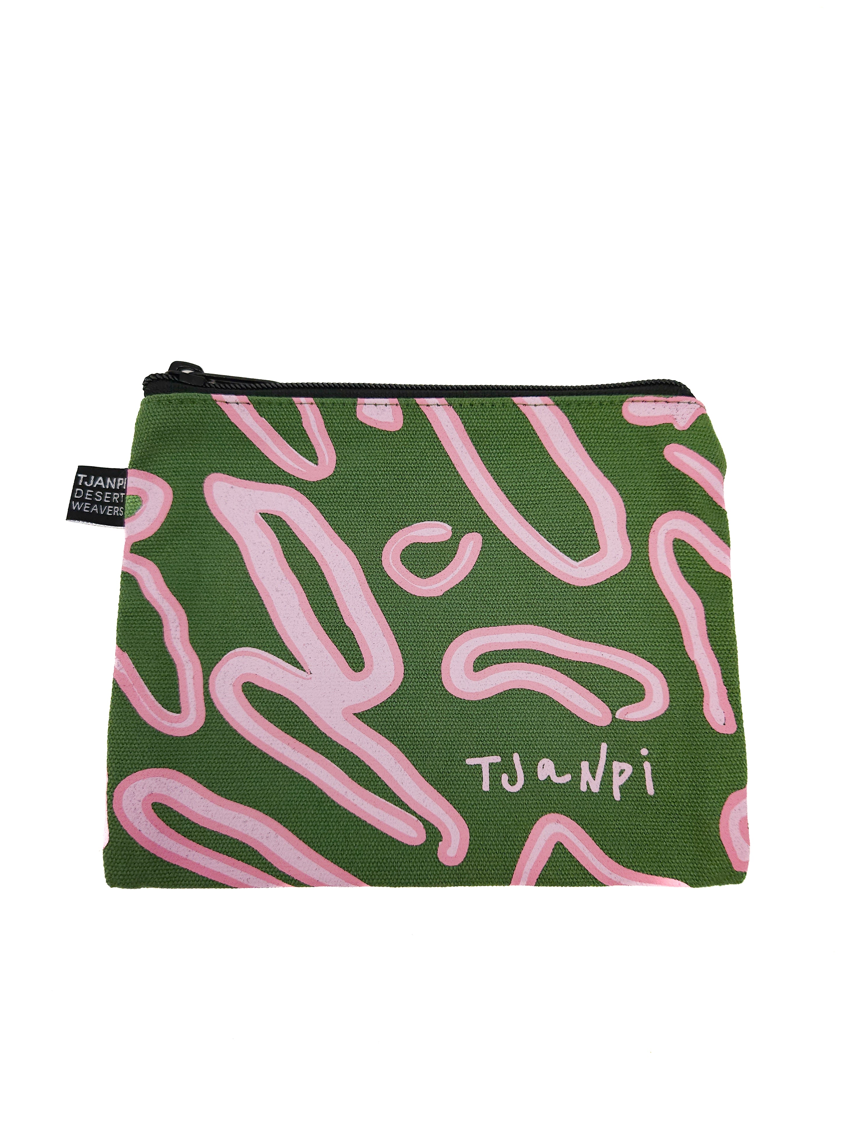 Zip Pouch by Margaret Smith in Faded Olive