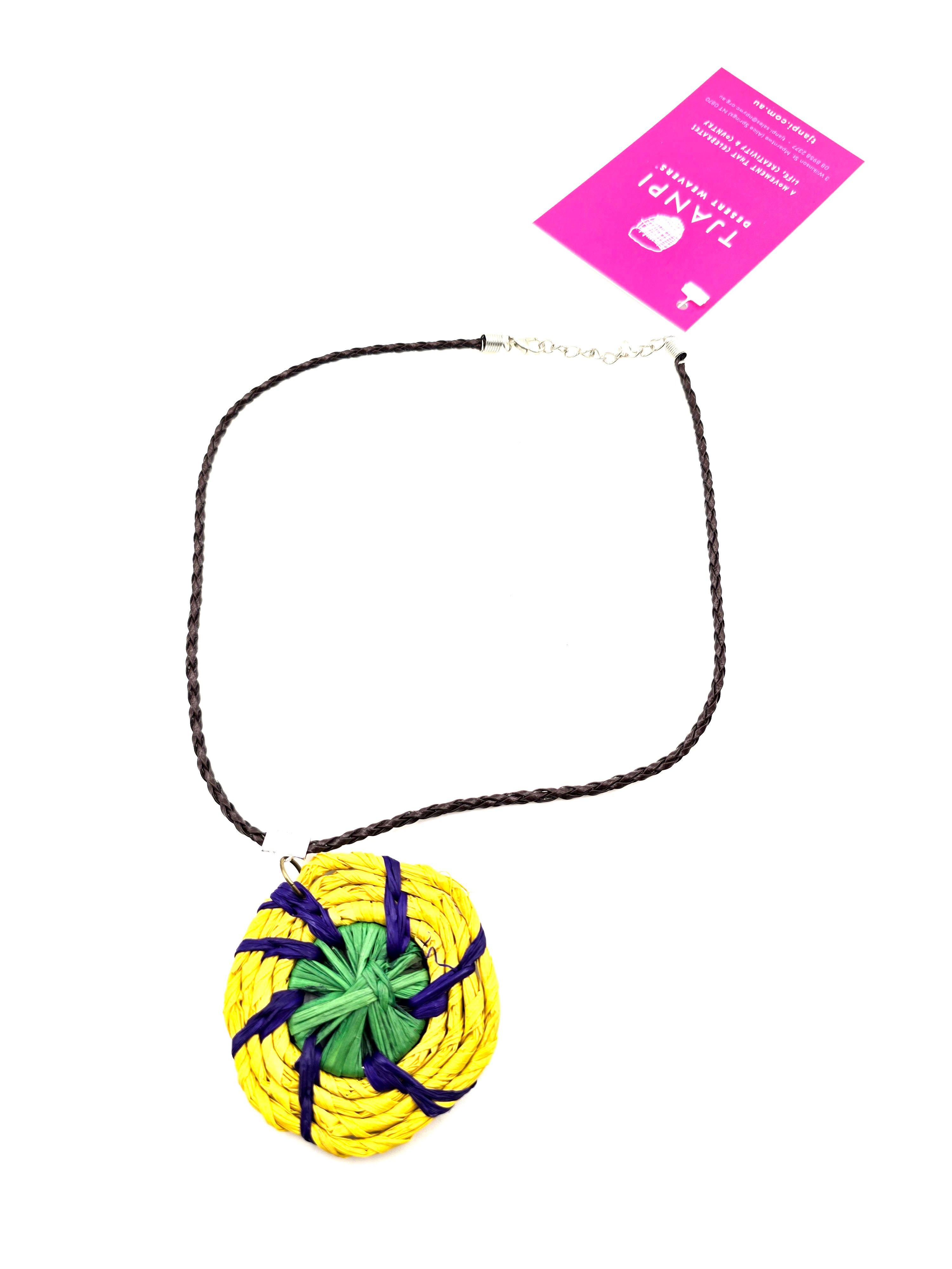 Raffia Necklace
