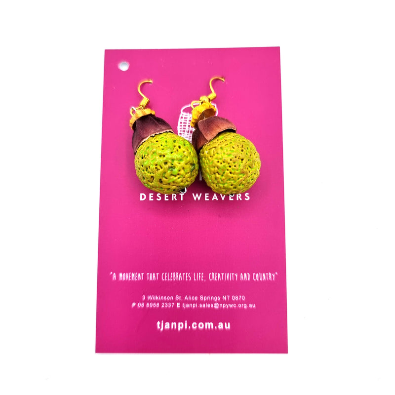 Painted Seed Earrings