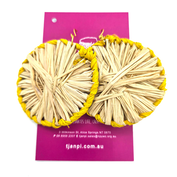 Raffia Earrings