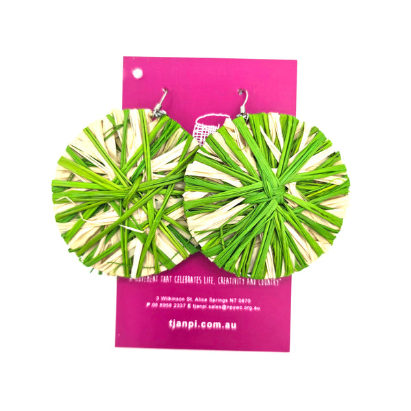 Raffia Earrings