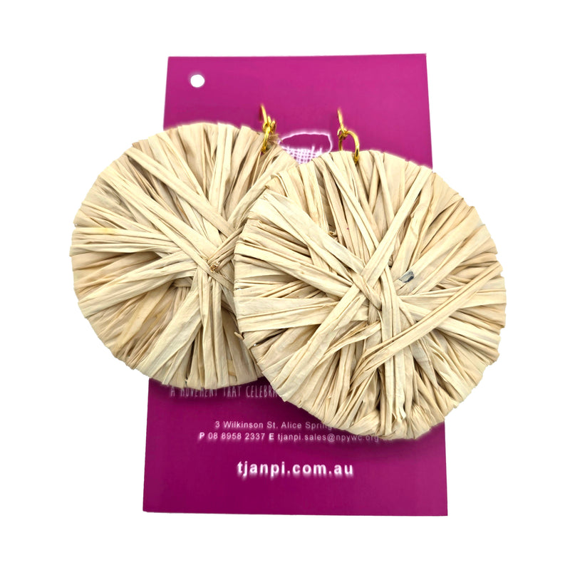 Raffia Earrings