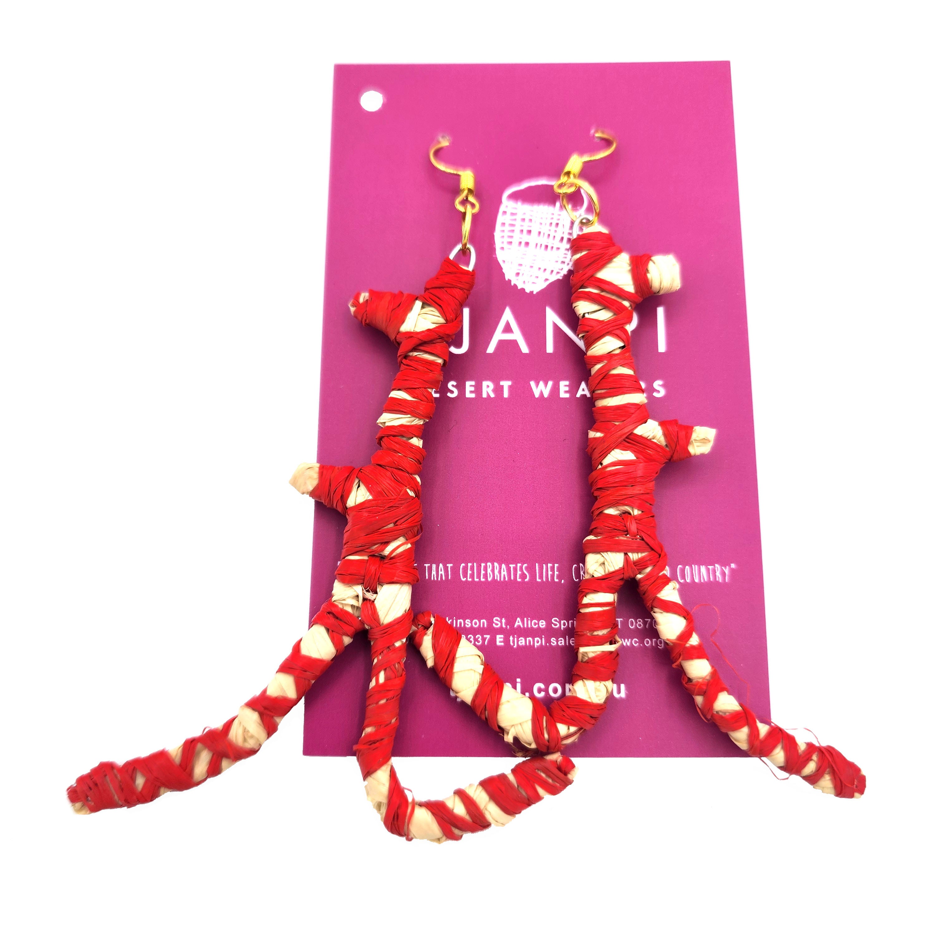 Raffia Earrings