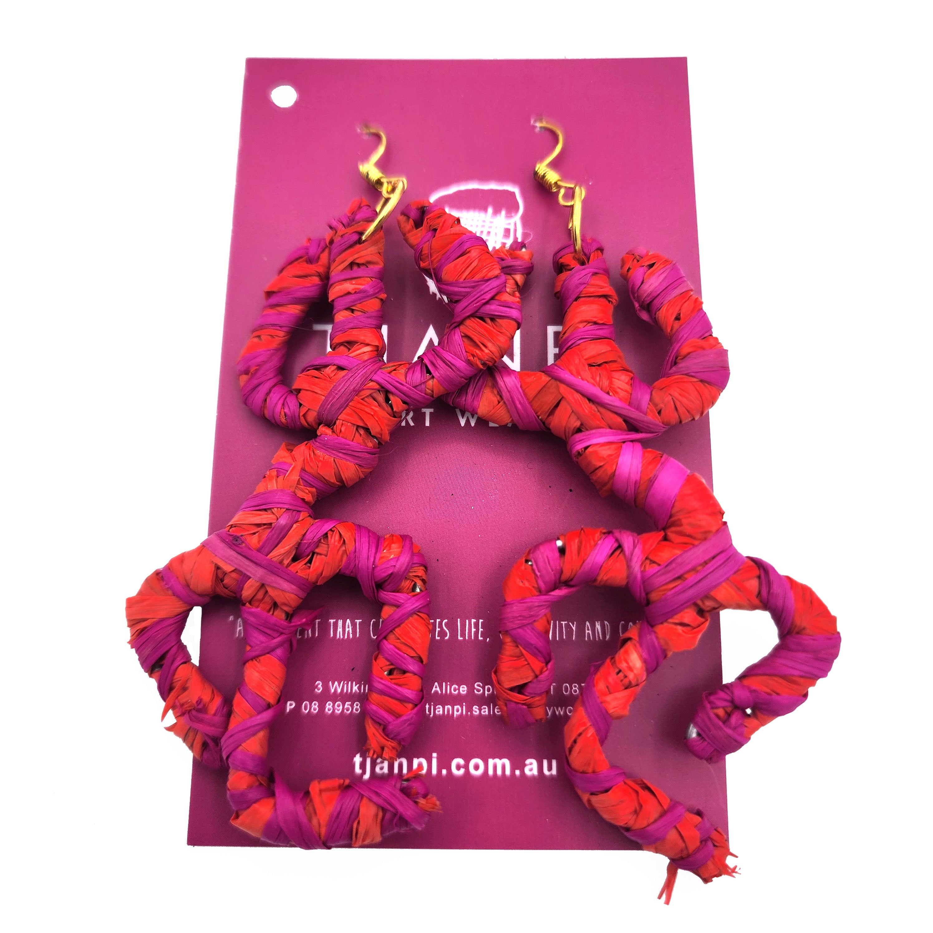 Raffia Earrings