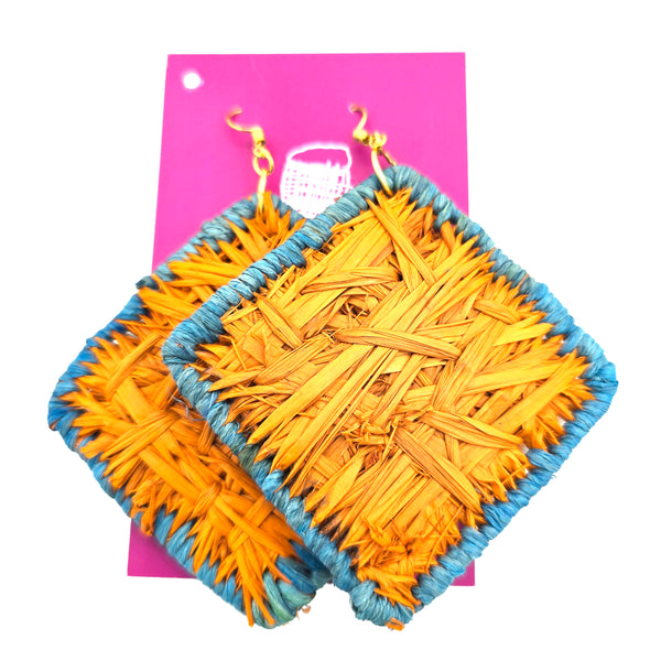 Raffia Earrings