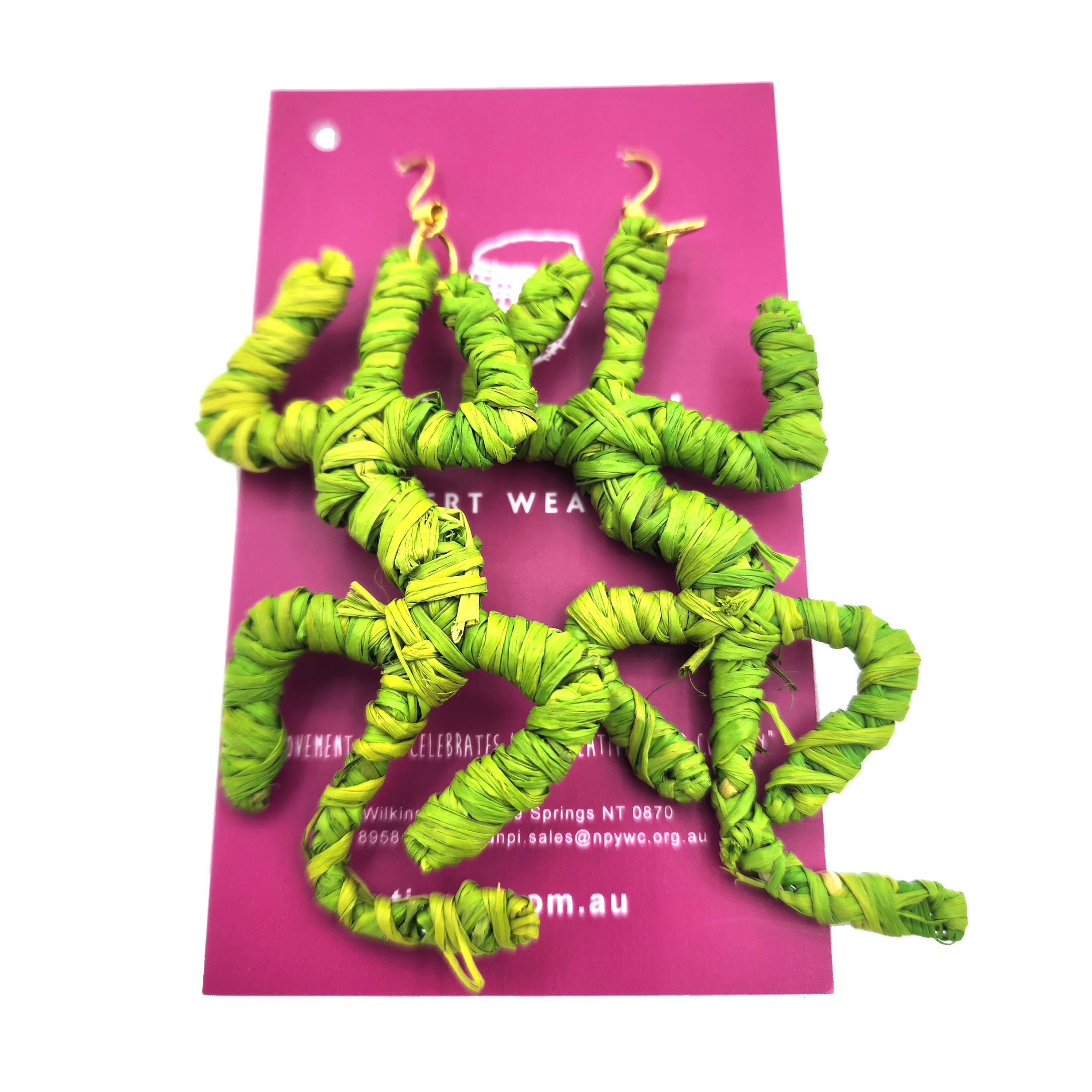 Raffia Earrings