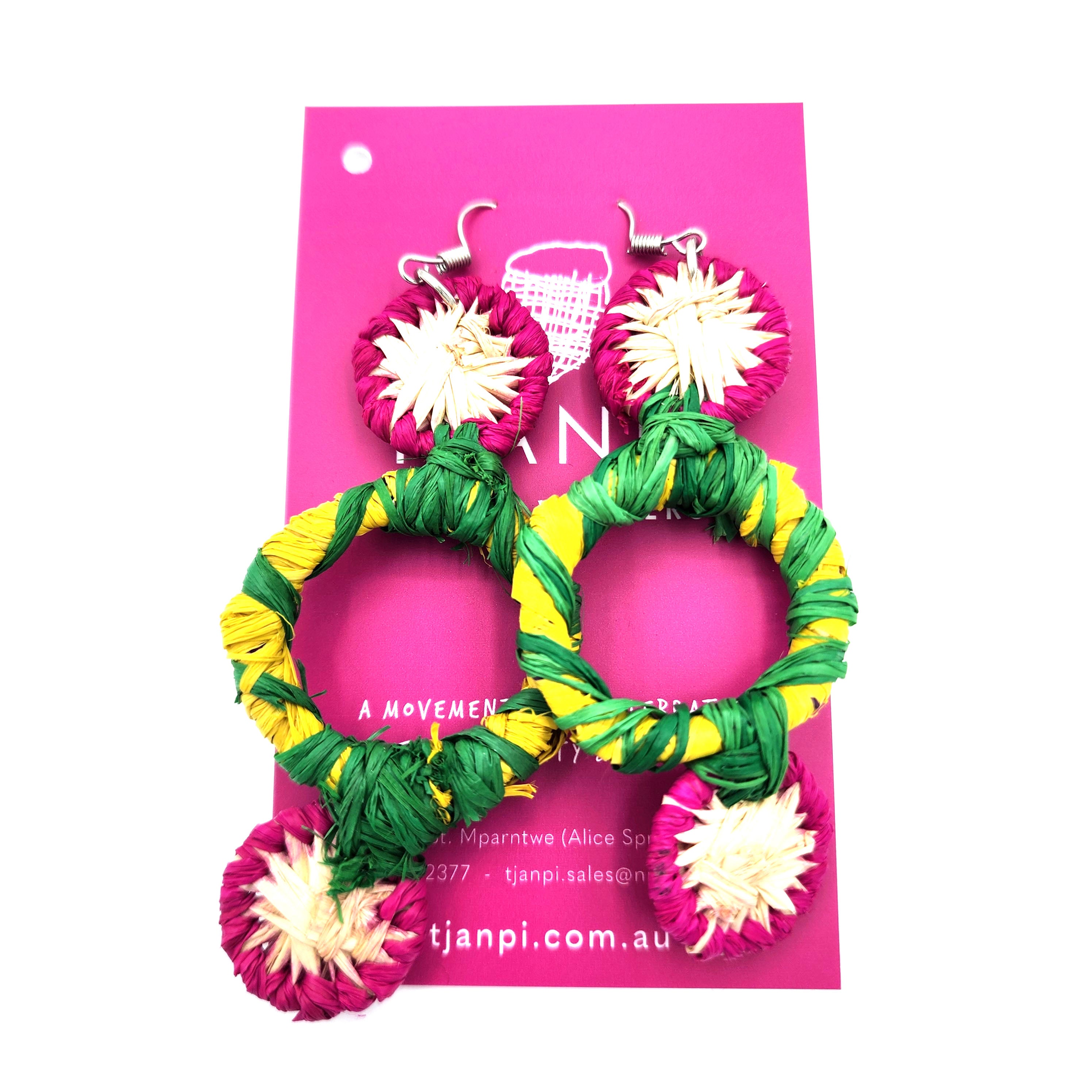 Raffia Earrings