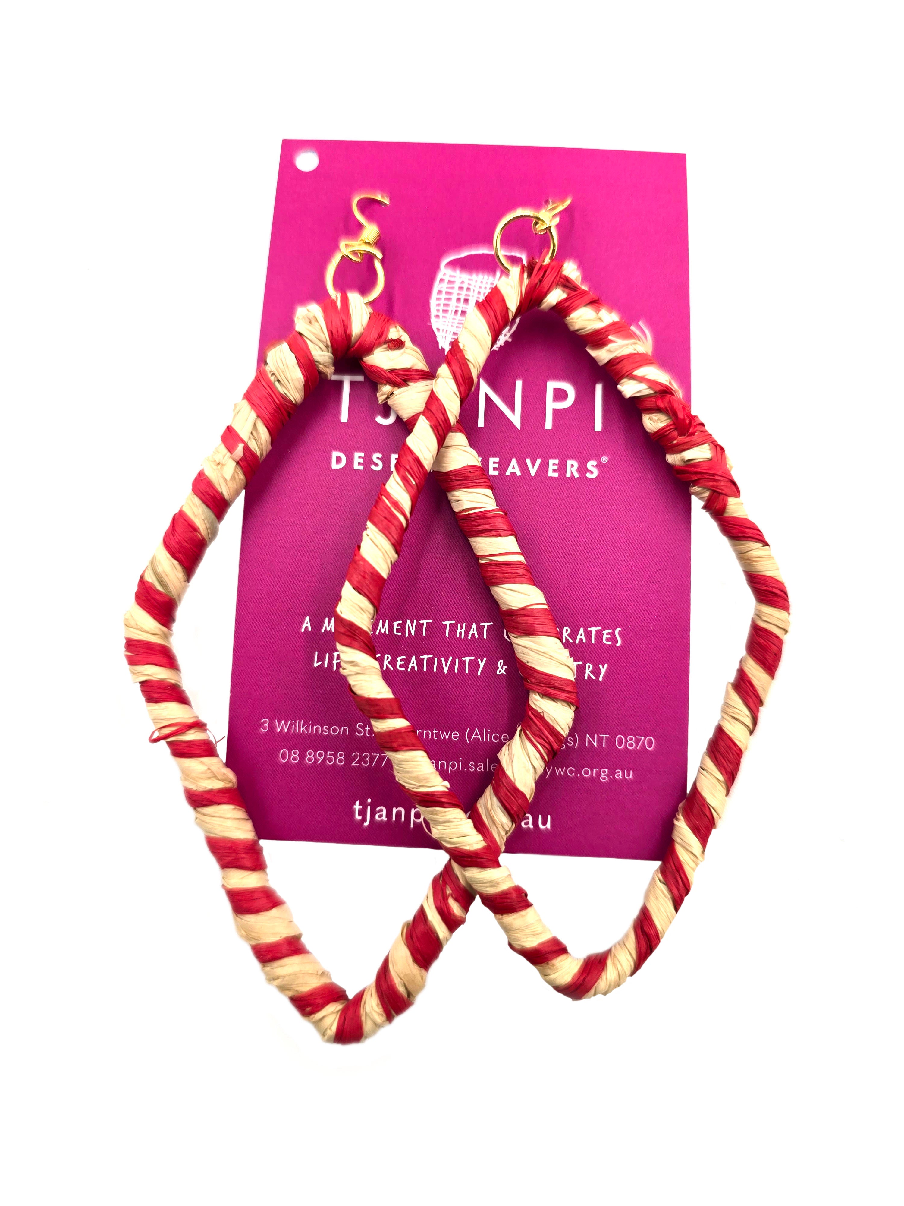 Raffia Earrings