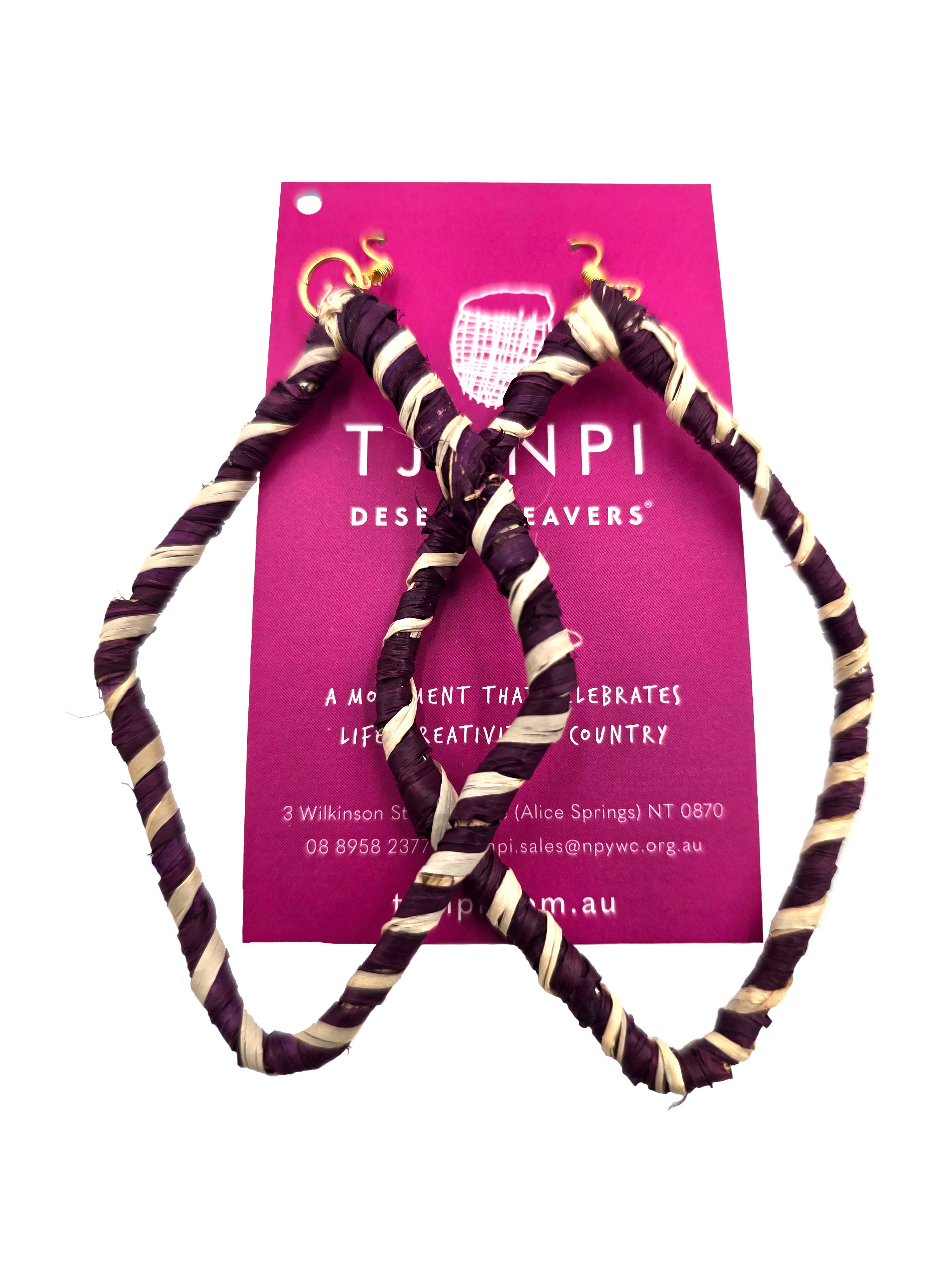 Raffia Earrings
