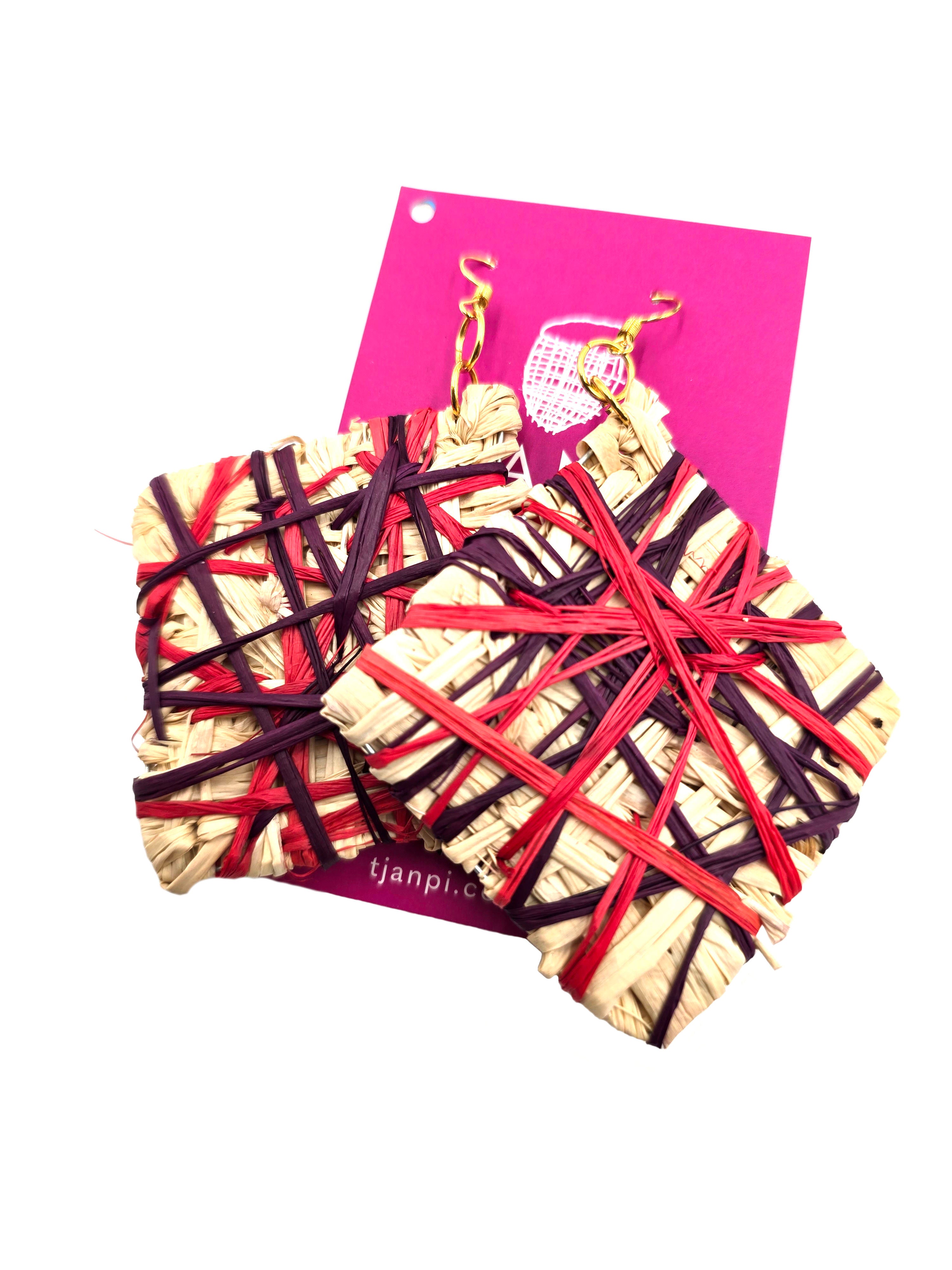 Raffia Earrings