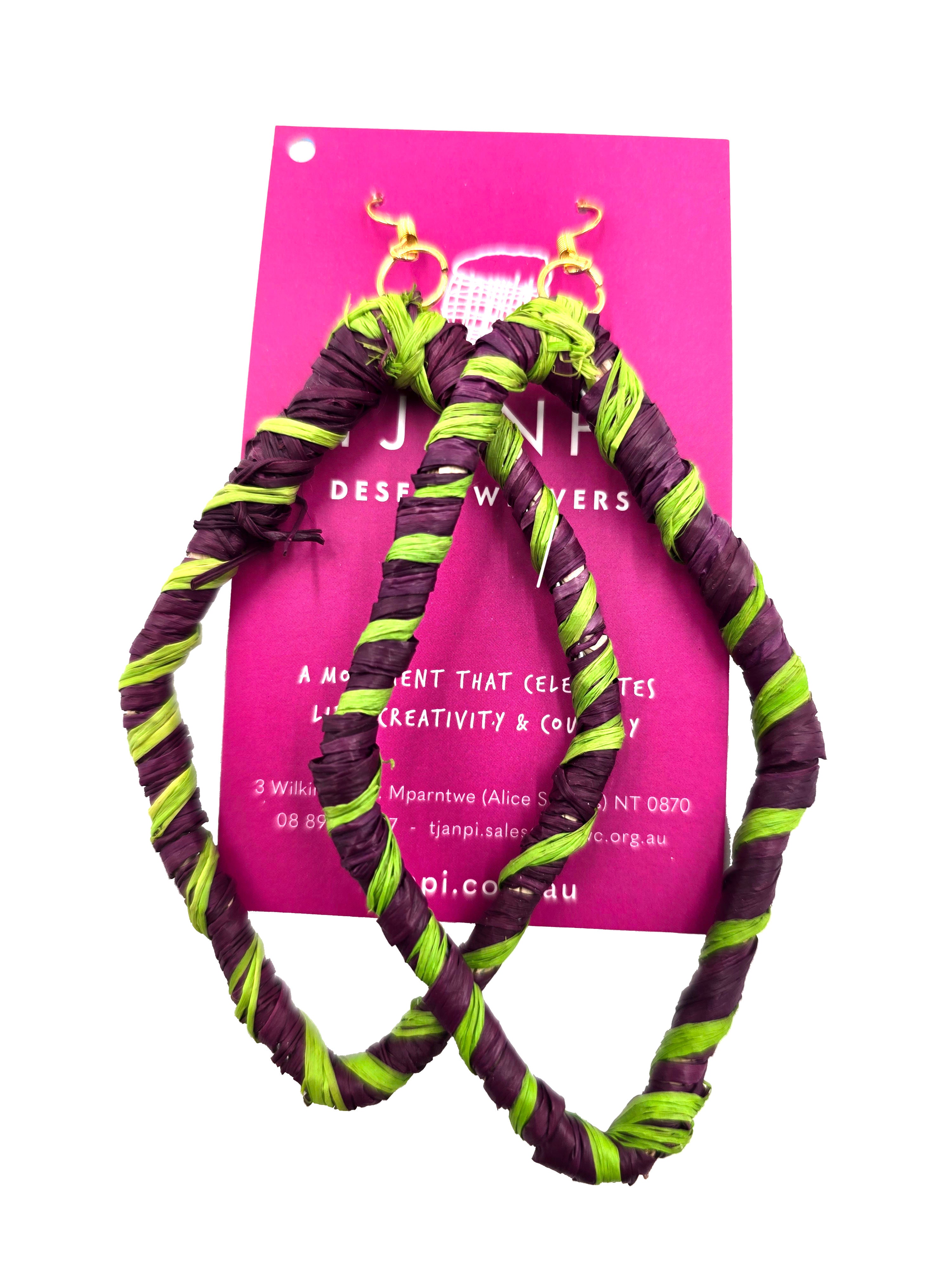 Raffia Earrings