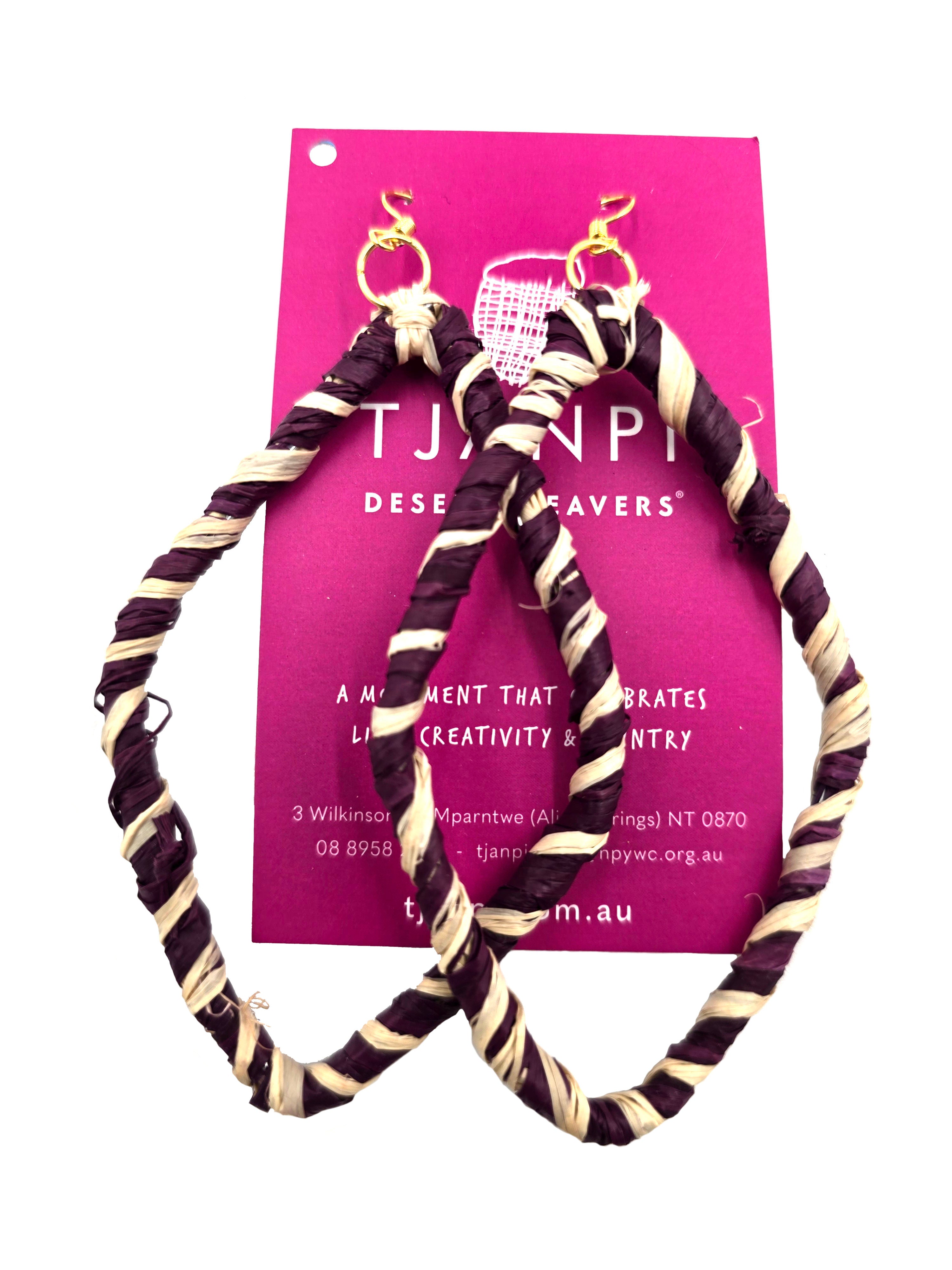 Raffia Earrings