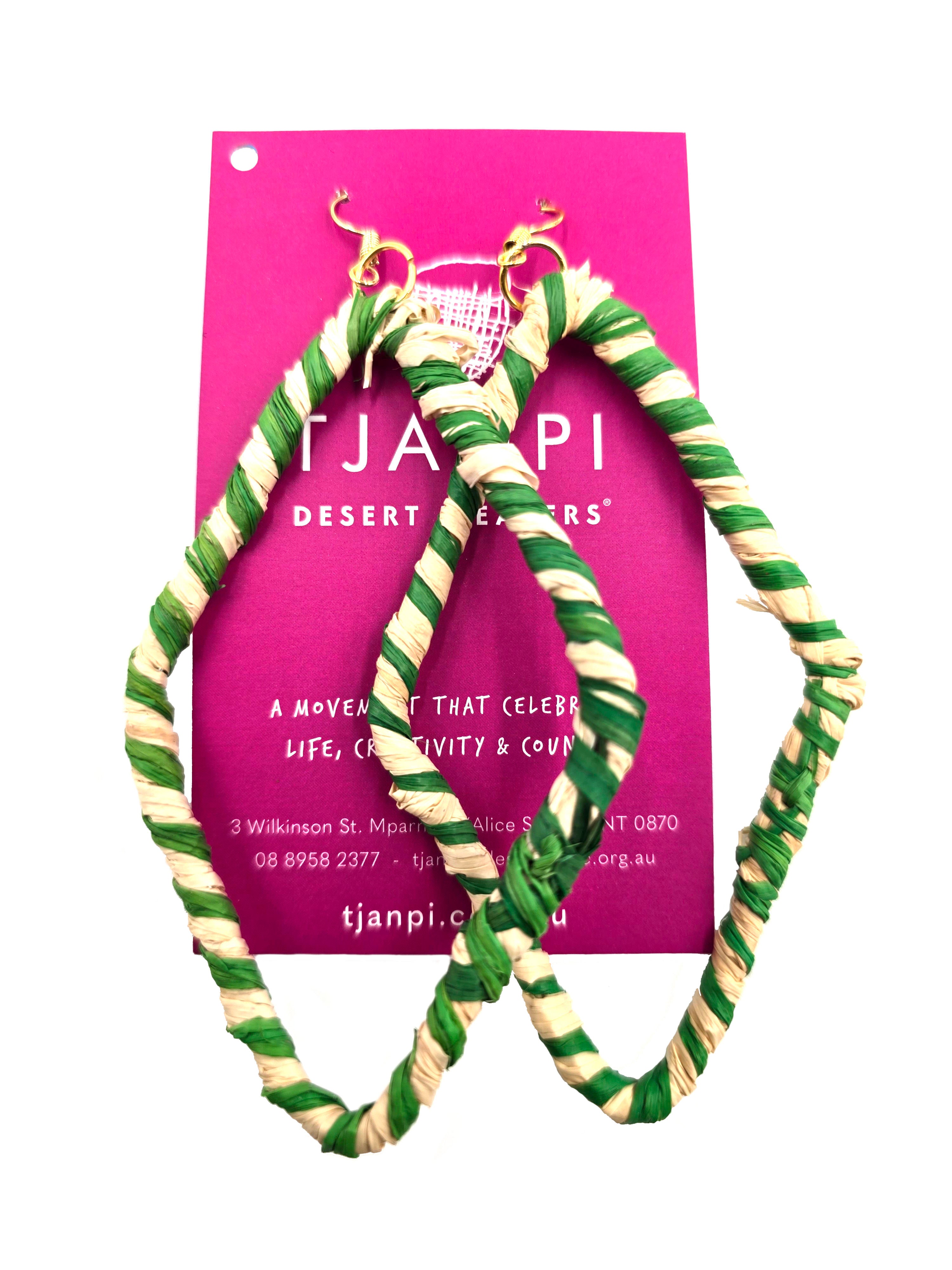 Raffia Earrings