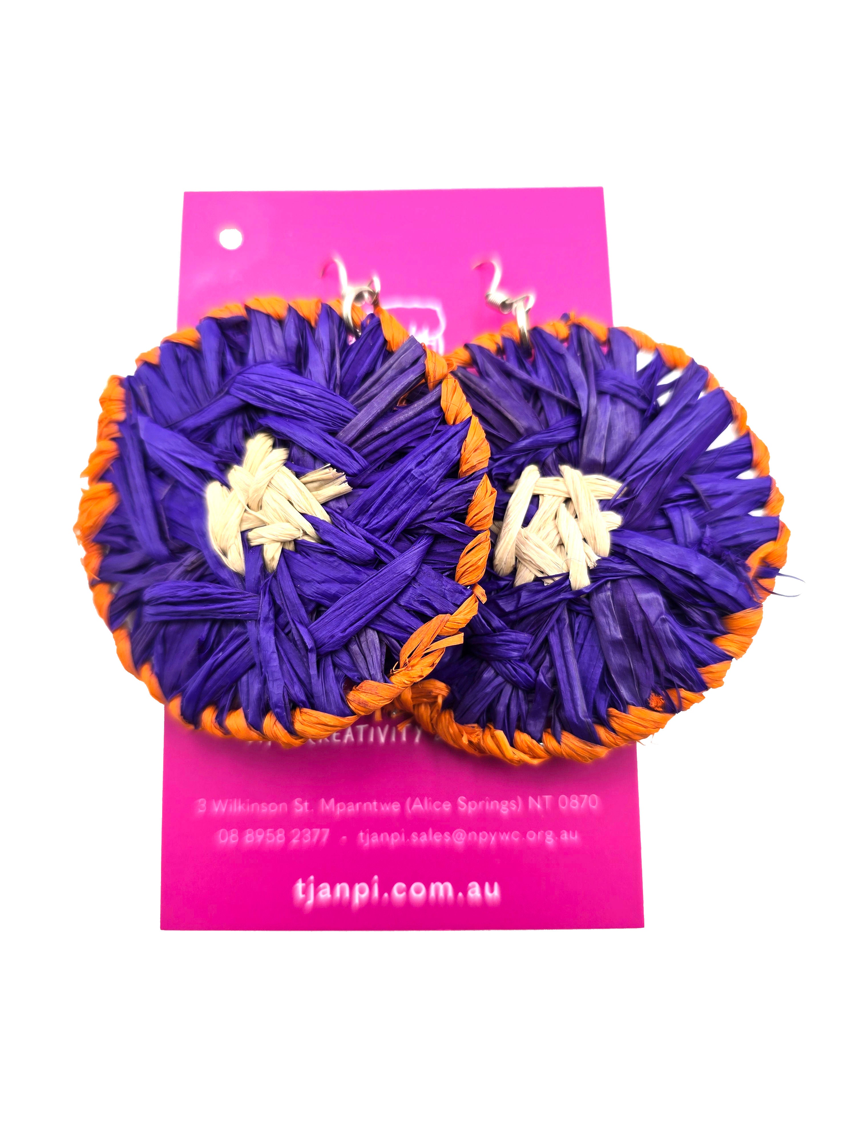 Raffia Earrings