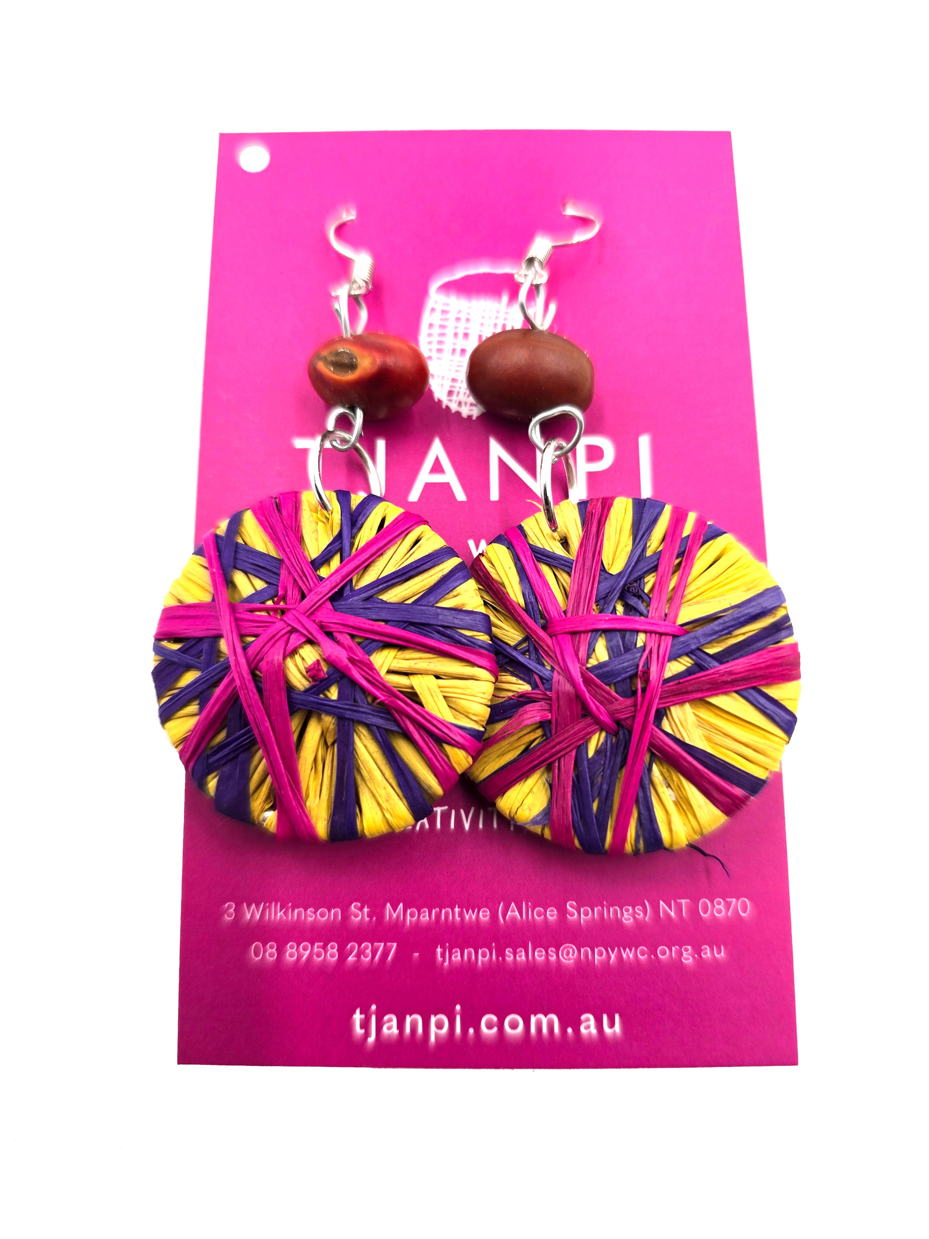 Raffia Earrings