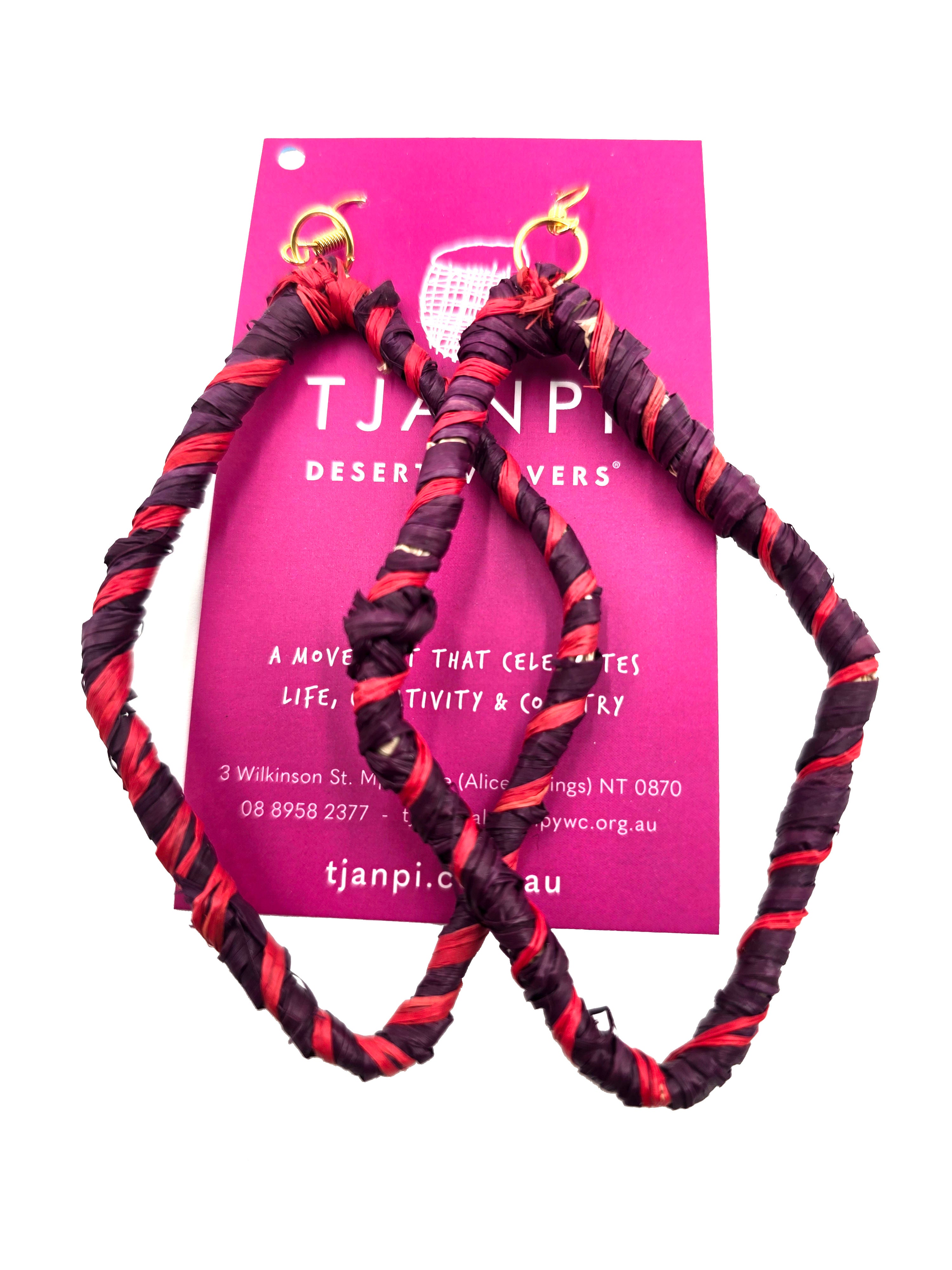 Raffia Earrings