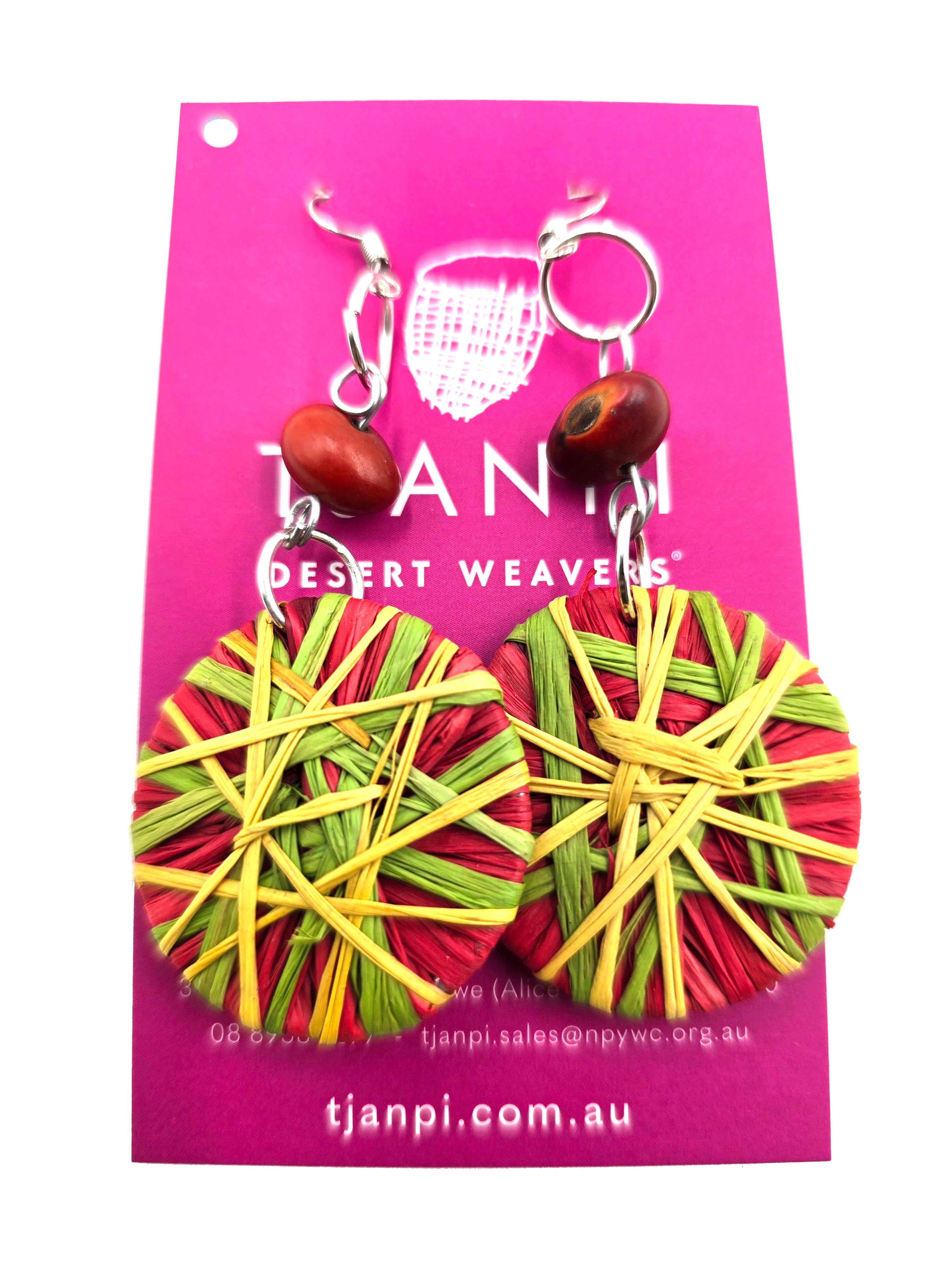 Raffia Earrings