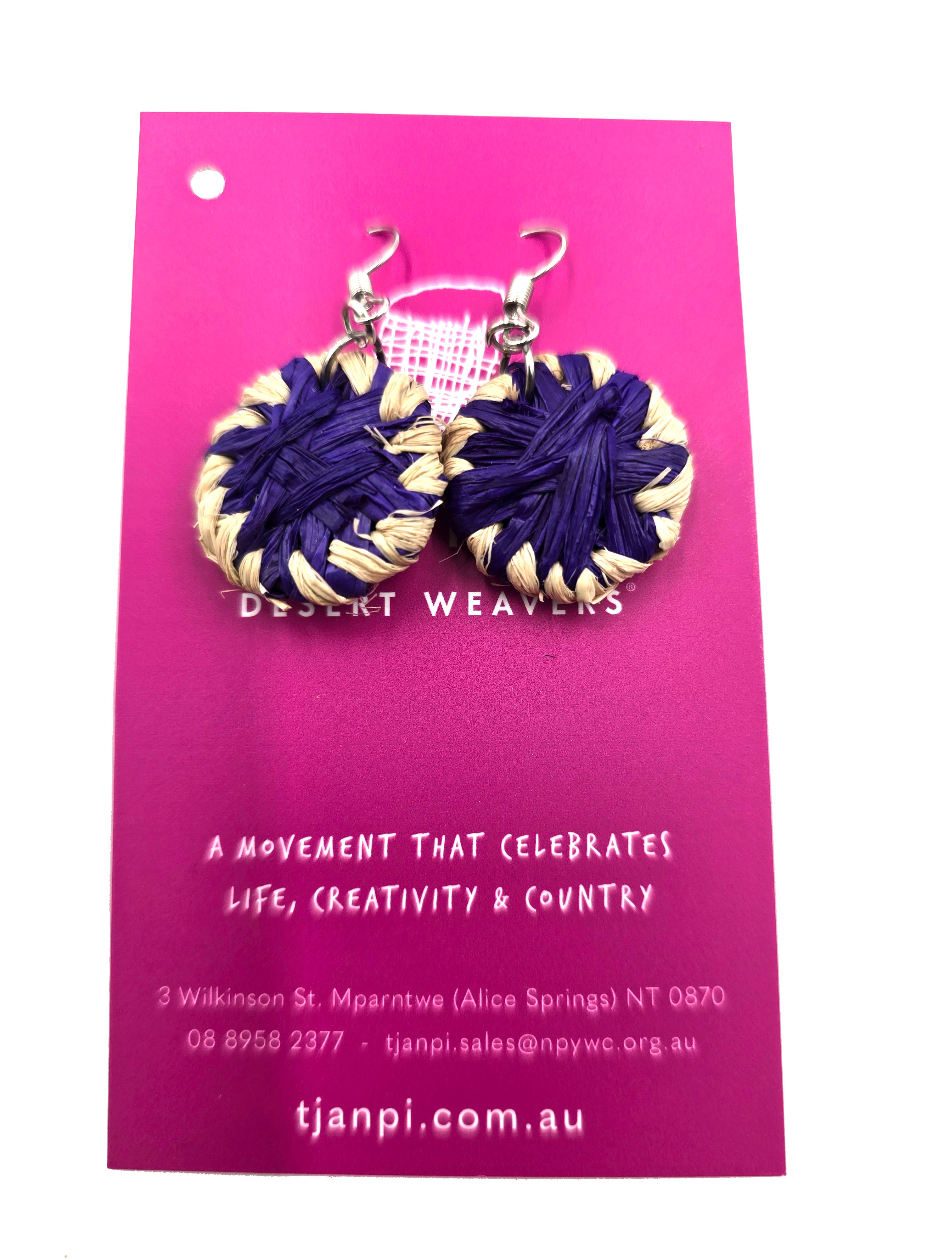 Raffia Earrings