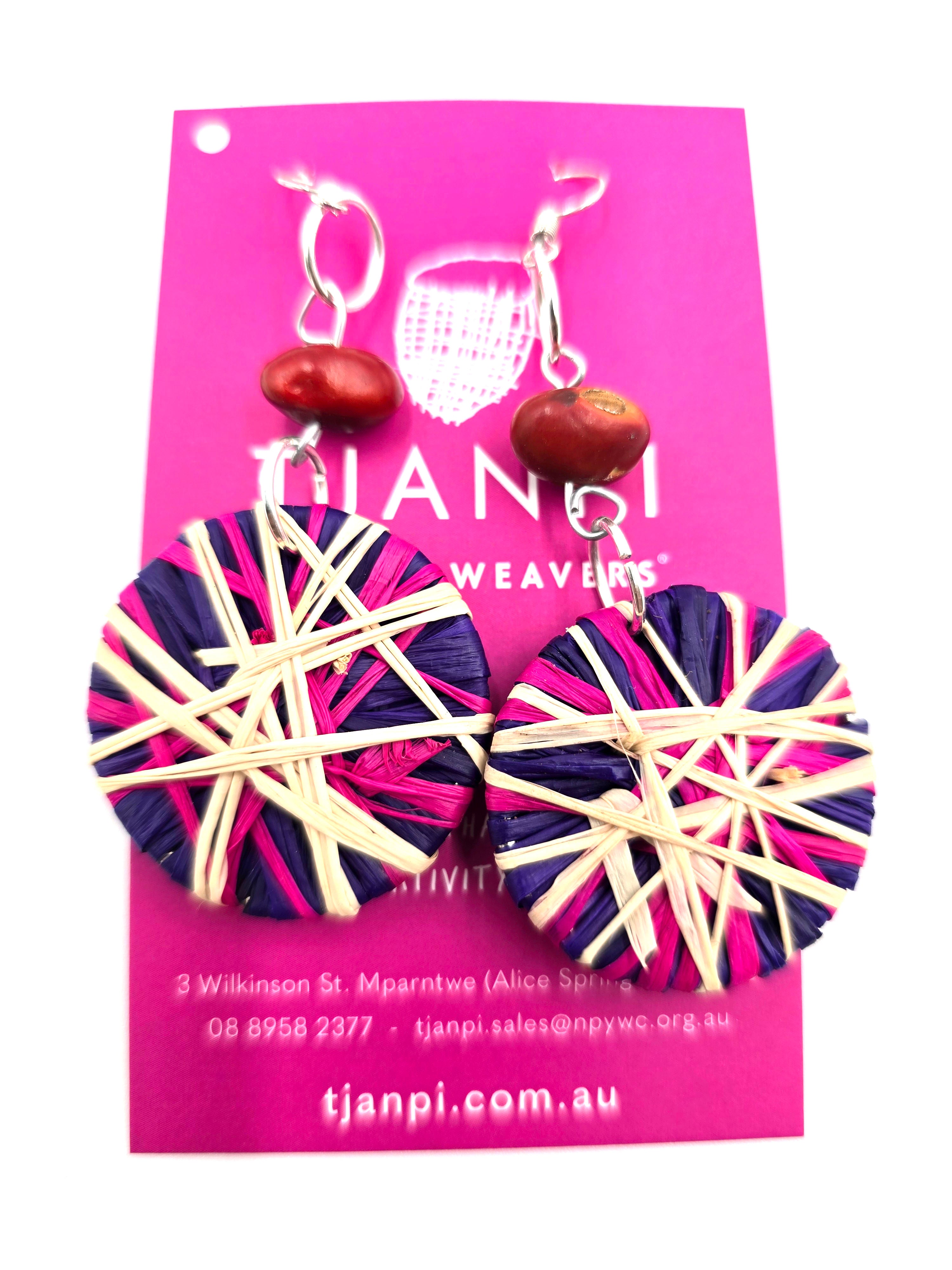 Raffia Earrings