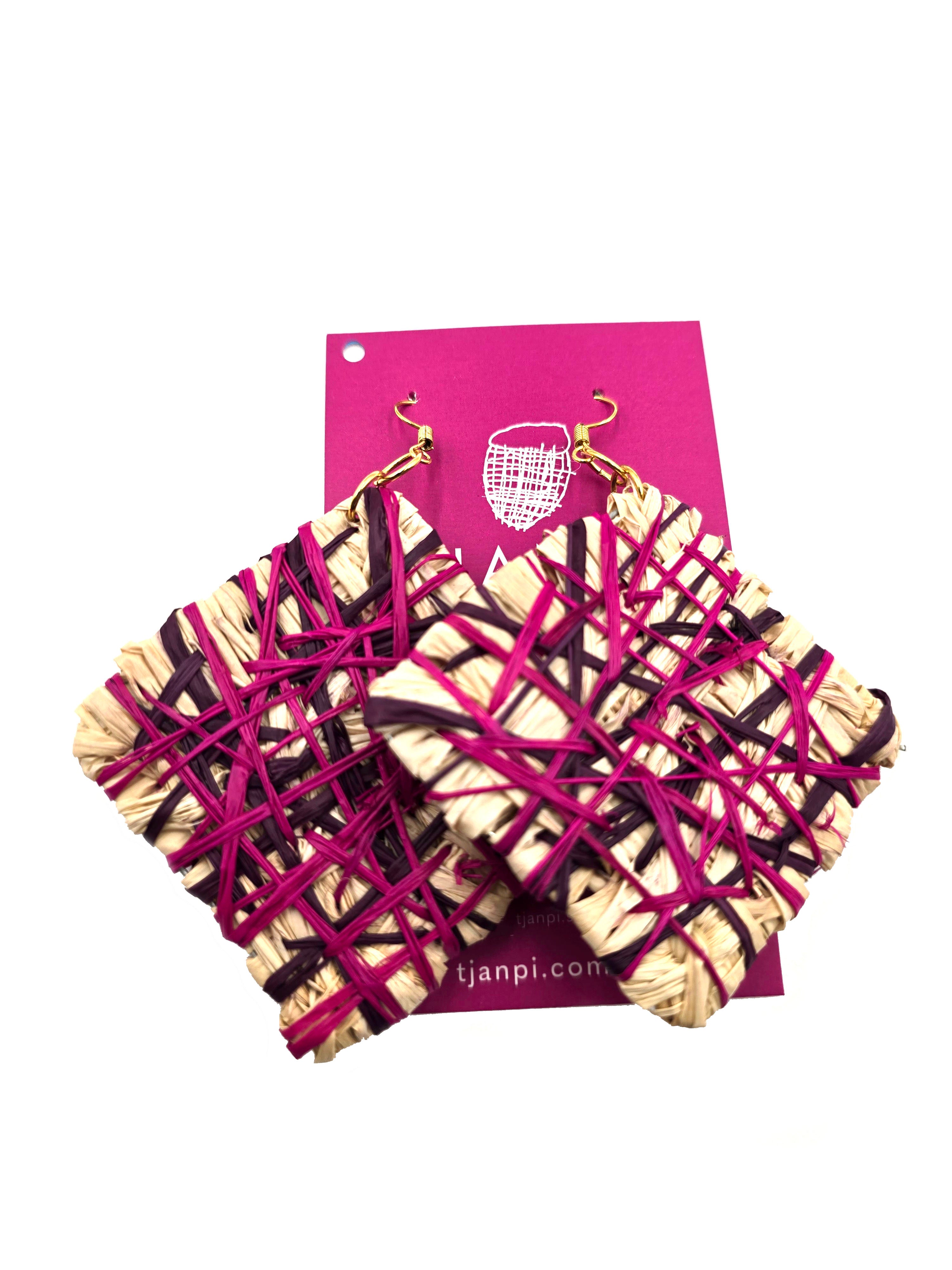 Raffia Earrings