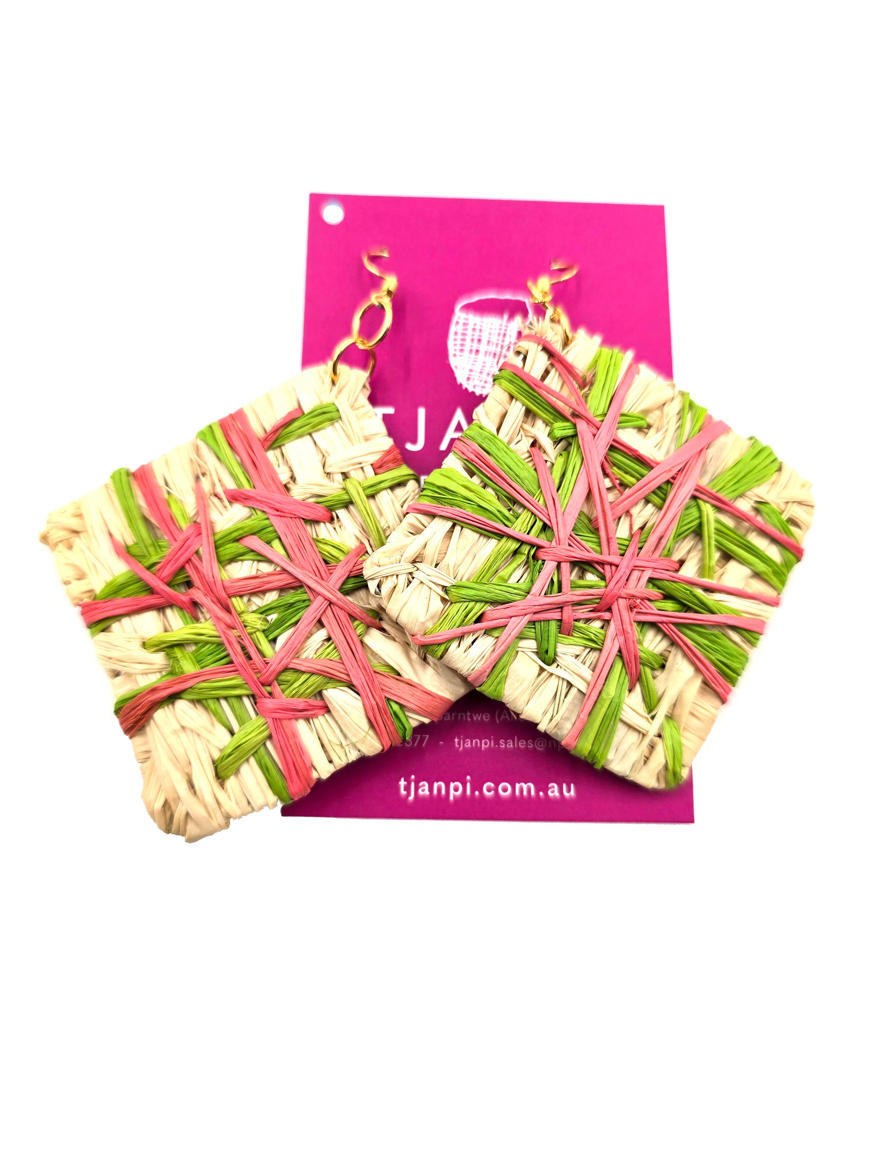 Raffia Earrings