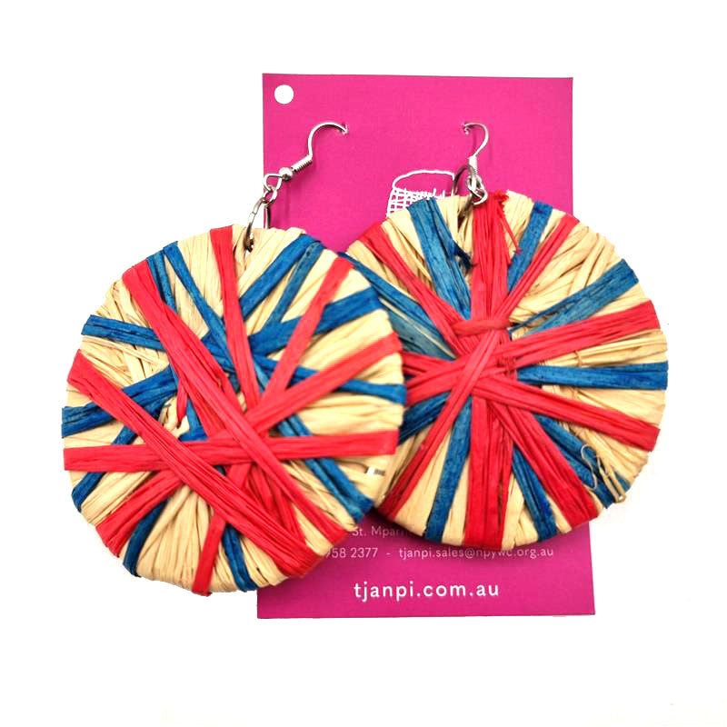 Raffia Earrings